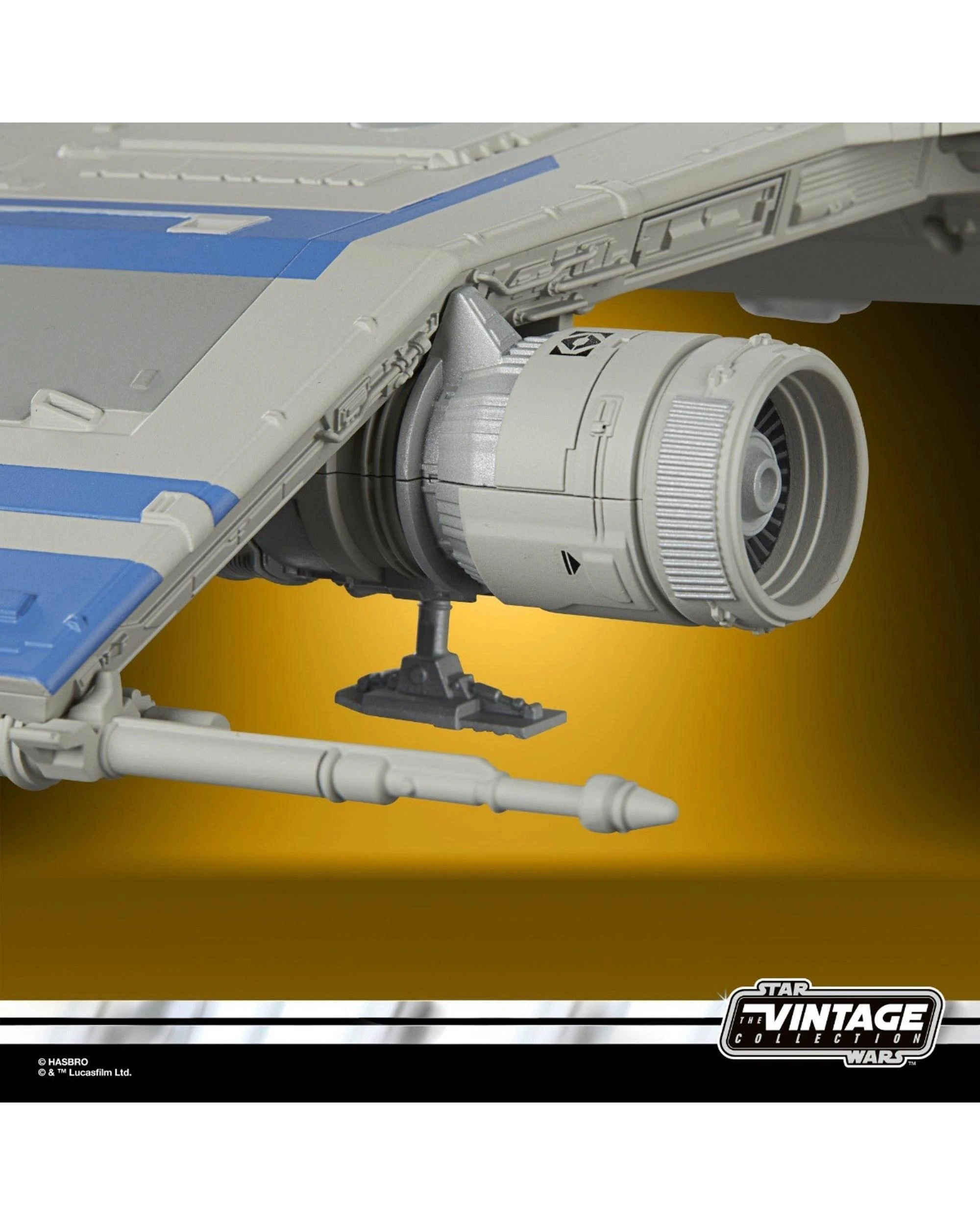 6 Star Wars The Vintage Collection New Republic E-Wing and KE4-N4 Action Figure, 6 of 10