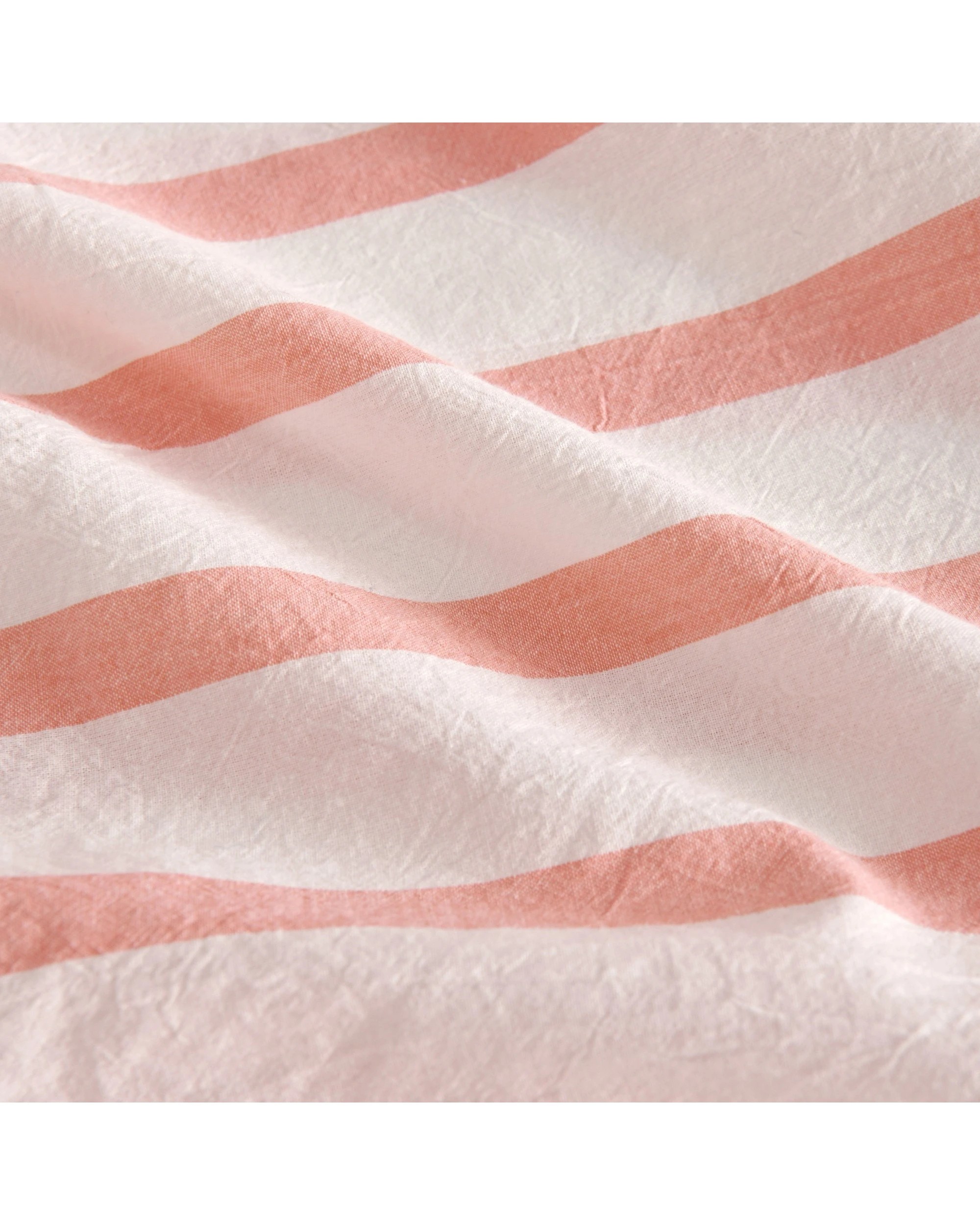 4 Dreamaker Baby Bask Washed Cotton Yarn Dyed Stripe Combo Set - COT Size - Coral, 4 of 7