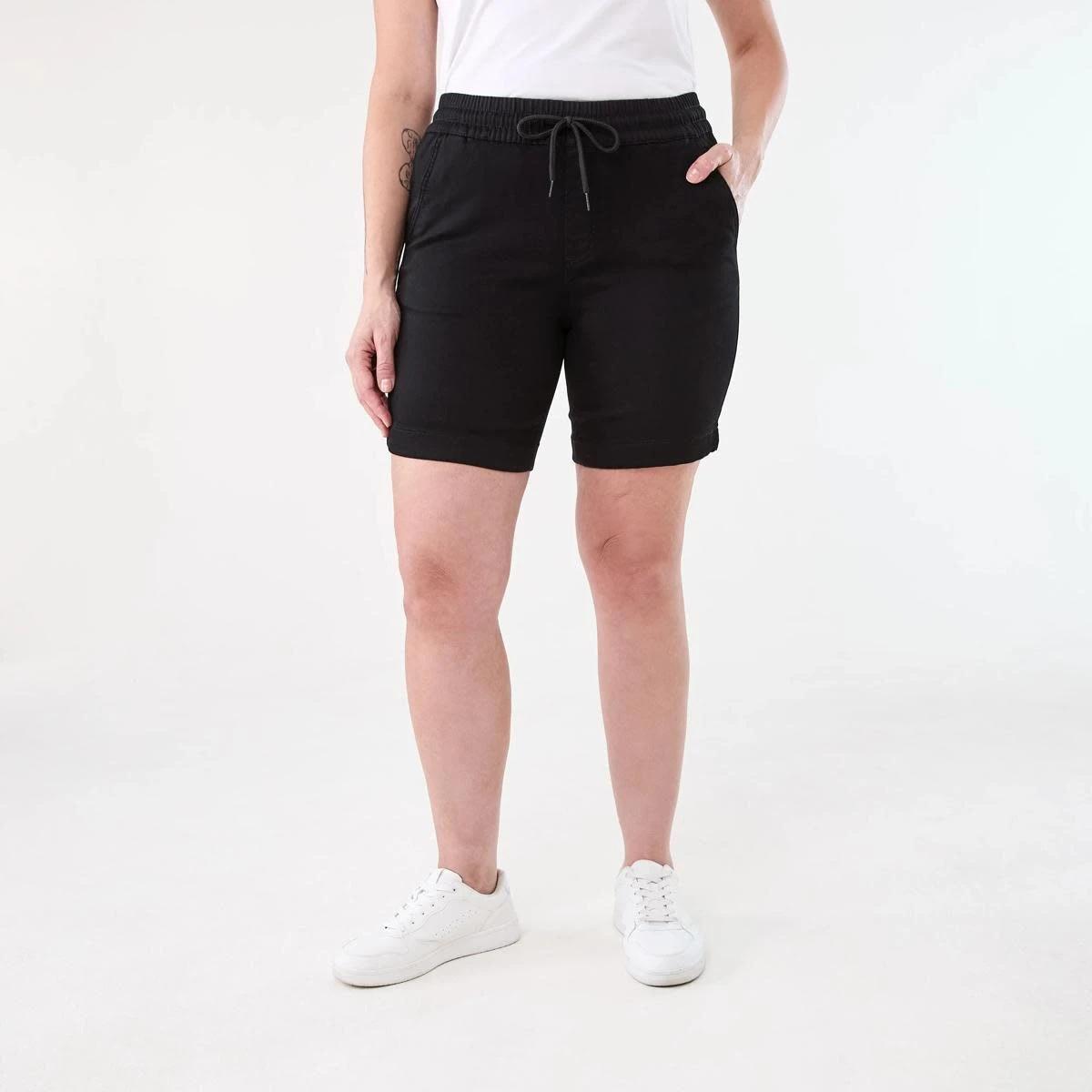 6 Jogger Shorts BLACK WASH, 6 of 6