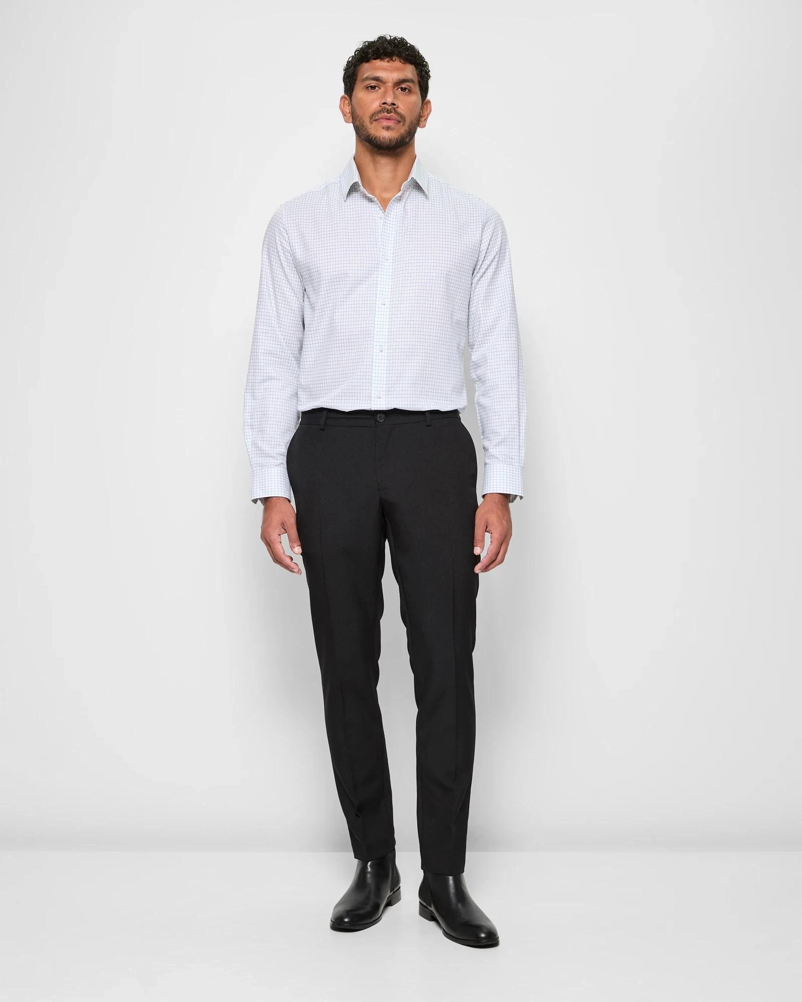 2 Tailored Fit Core Trousers - Preview BLACK, 2 of 5