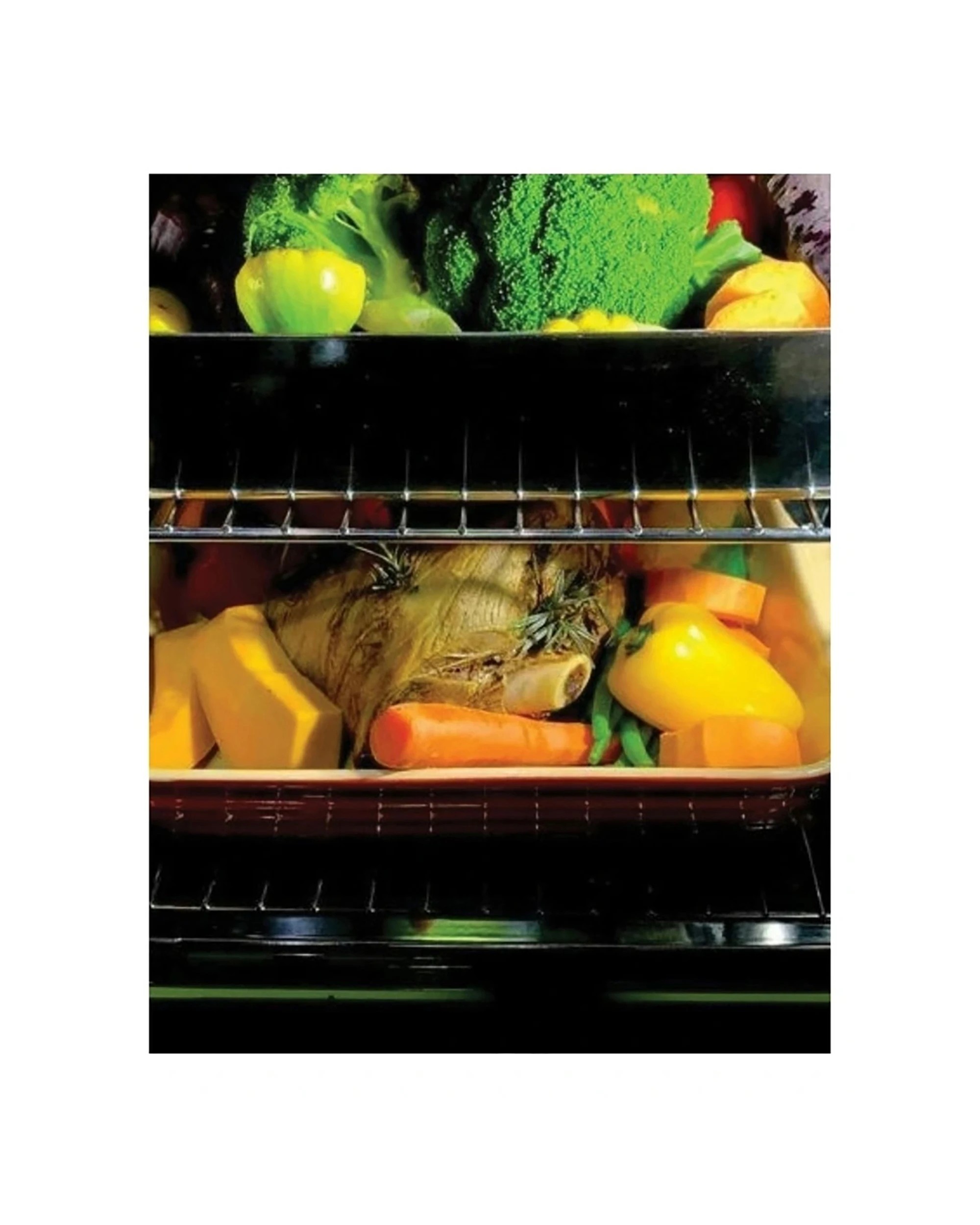 4 Kleenmaid Built-In Multifunction Side Opening Electric Oven 75L 60cm Glass Black - Black, 4 of 5