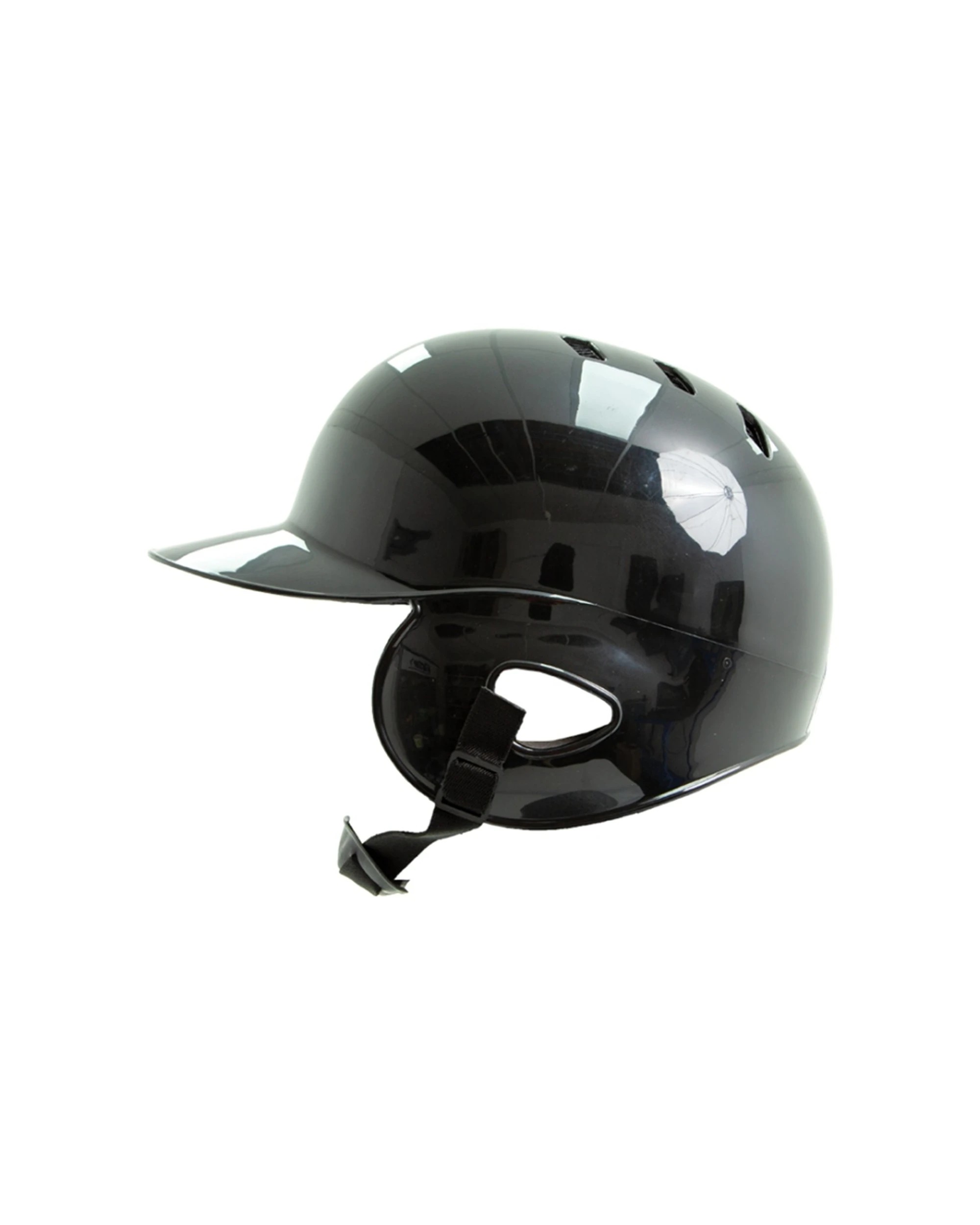 3 Victor Sports Batters Helmet With Ear Protection Shell Medium - Black, 3 of 7