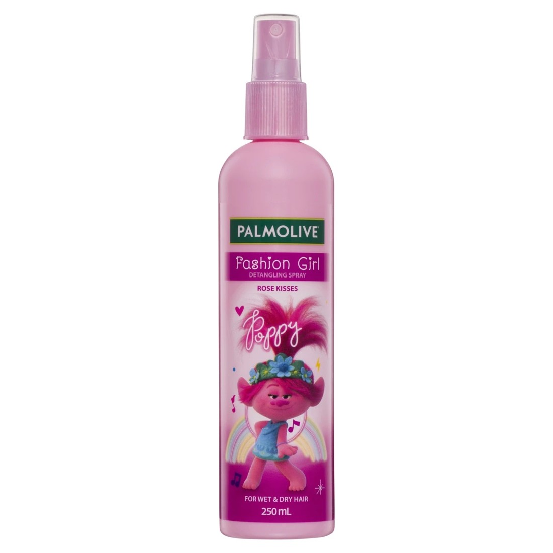 1 Palmolive Fashion Girl Detangling Spray - 250ml, Rose Kisses, 1 of 7