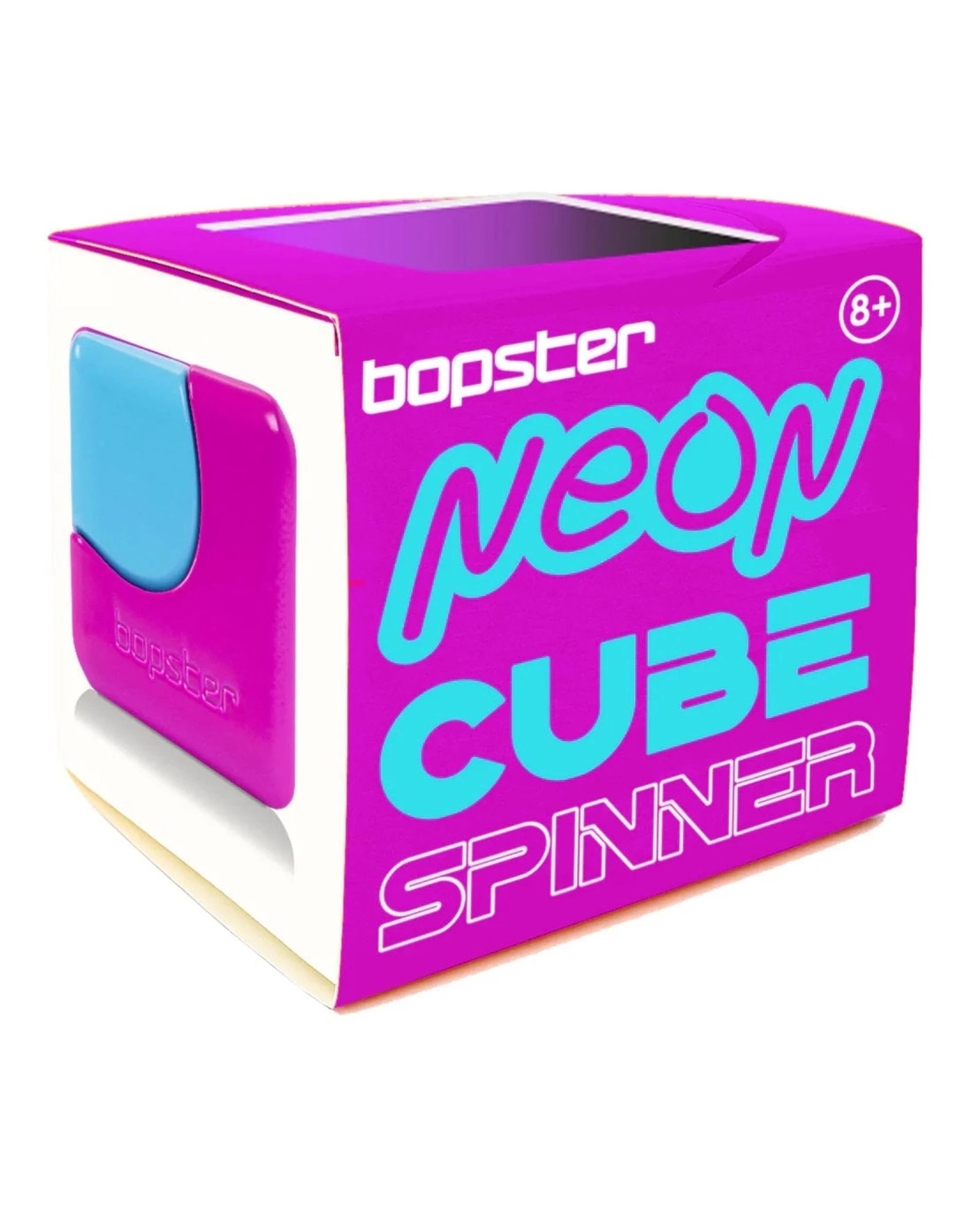 1 Bopster Neon Fidget Cube Spinner - Neon Purple - Purple, 1 of 3