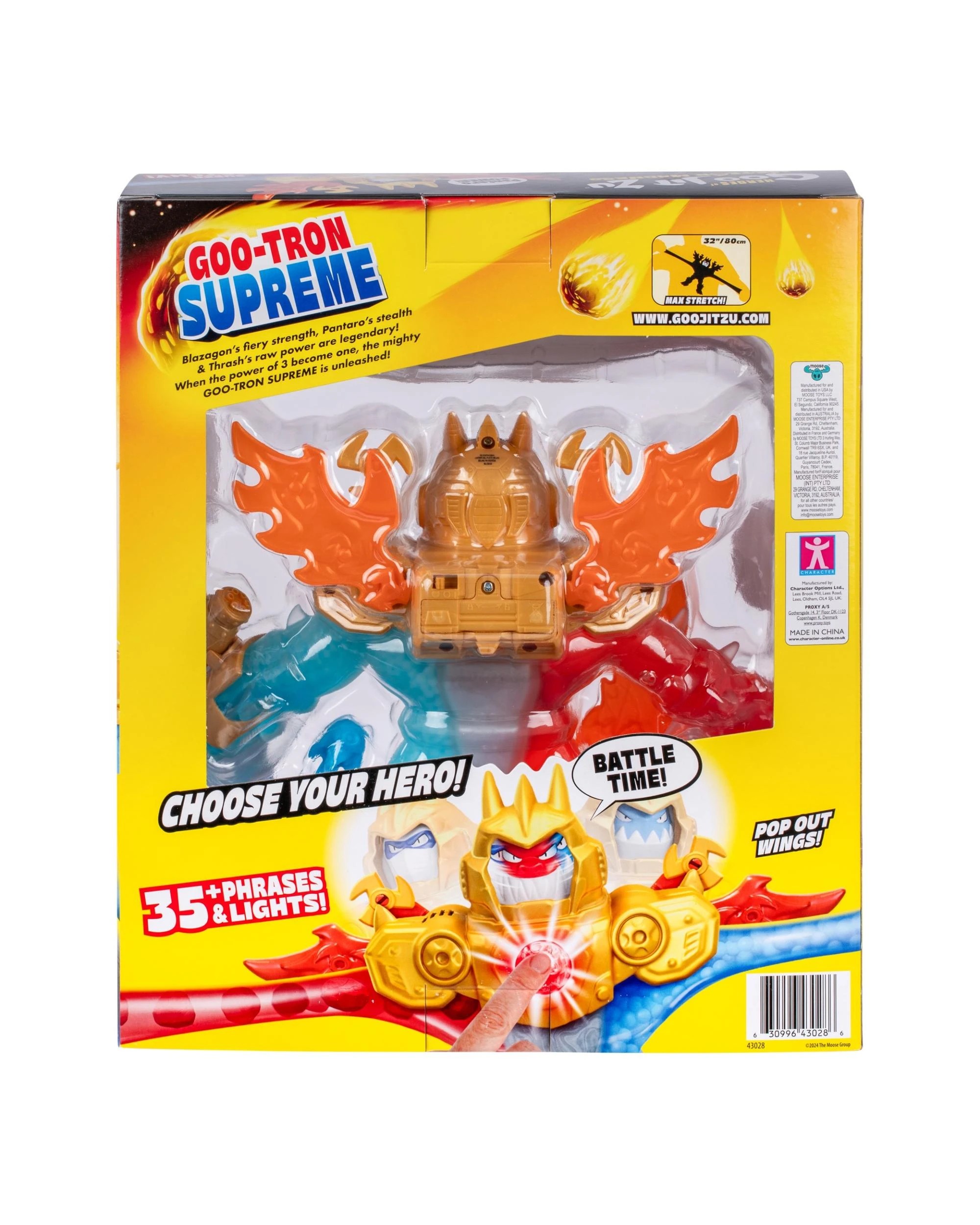 10 Heroes of Goo-Jit-Zu Meteor Madness Goo-Tron Supreme, 10 of 10