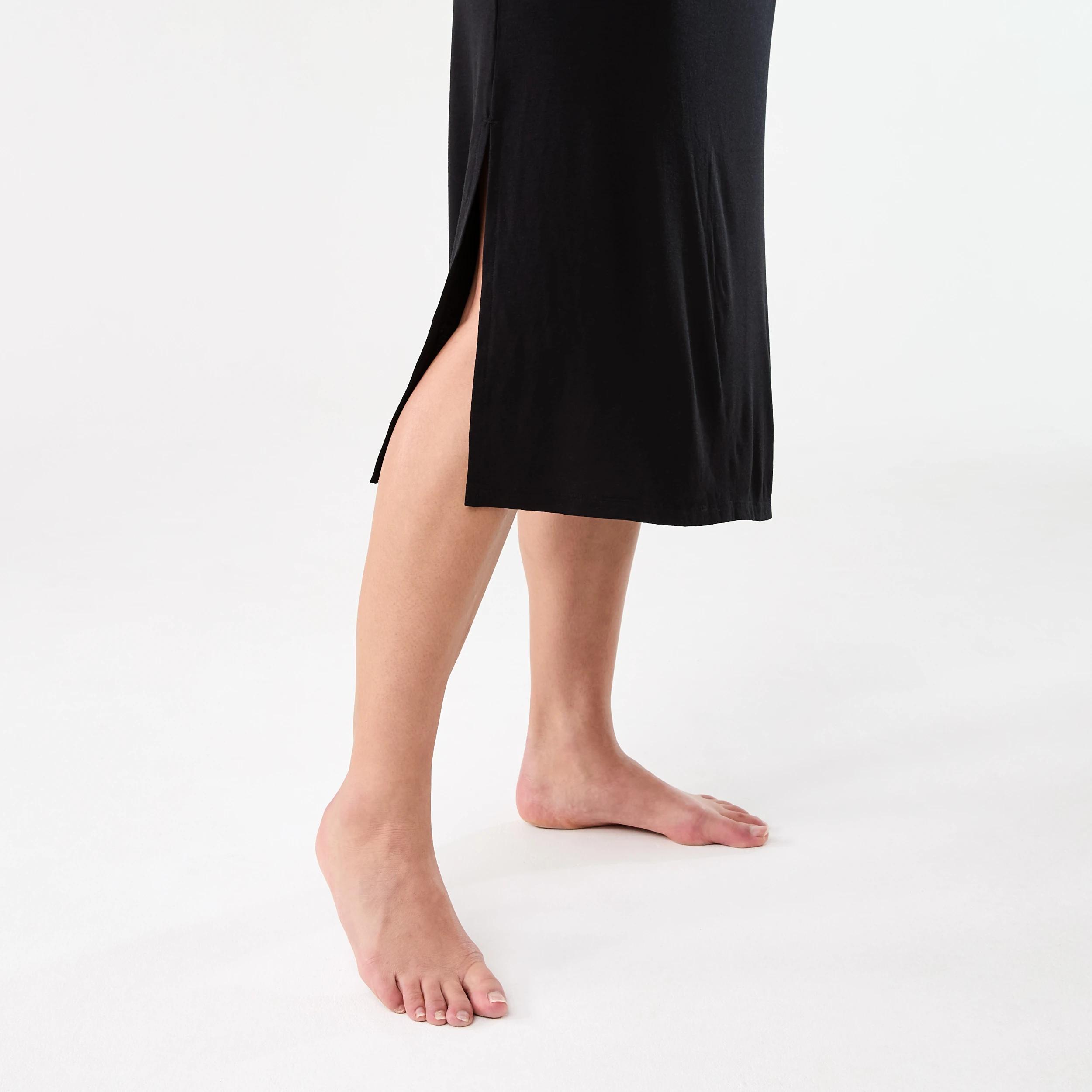 6 Comfort Cami Nightie Black, 6 of 6