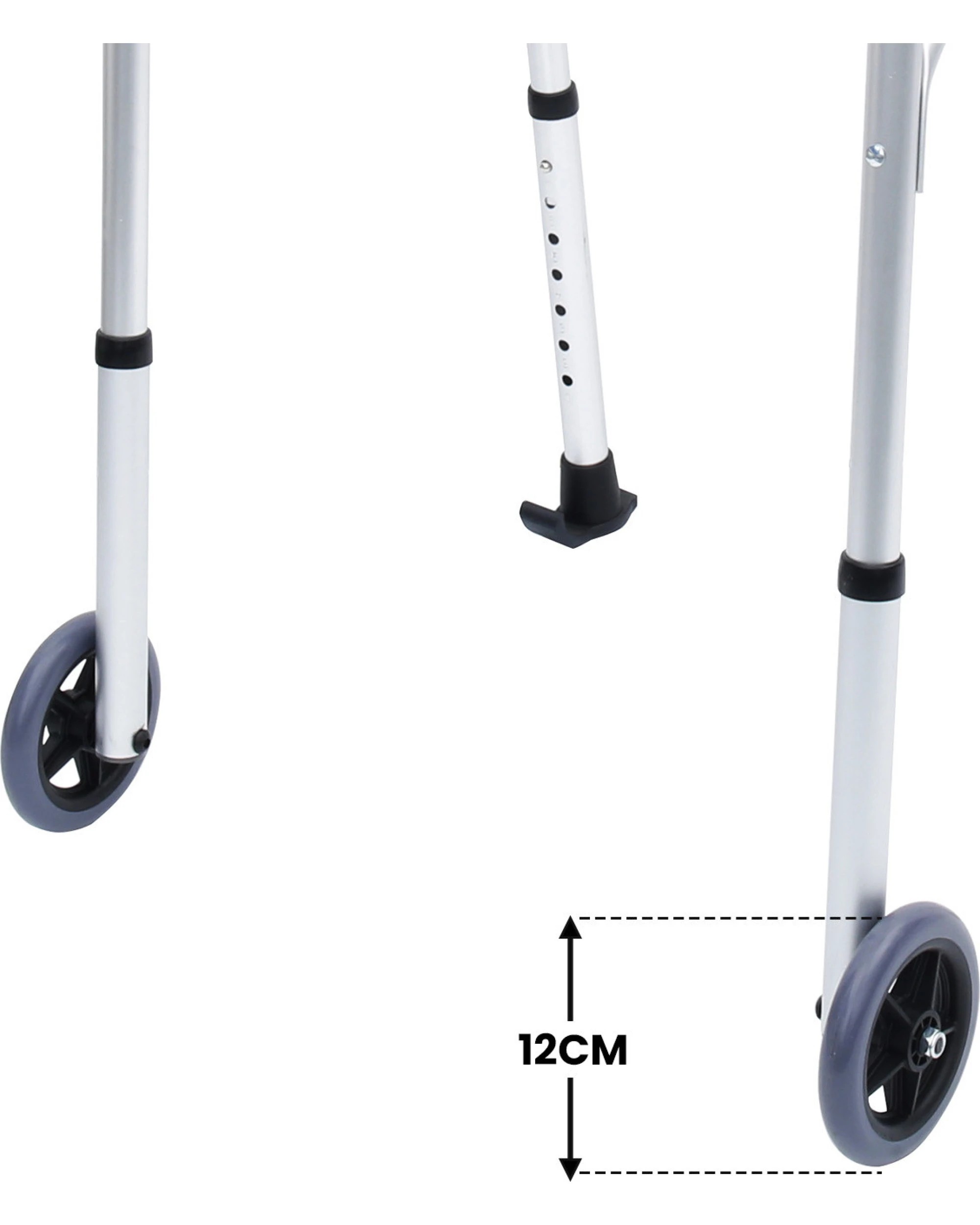 4 Orthonica Aluminium Forearm Walker Walking Mobility Aid, 4 of 9