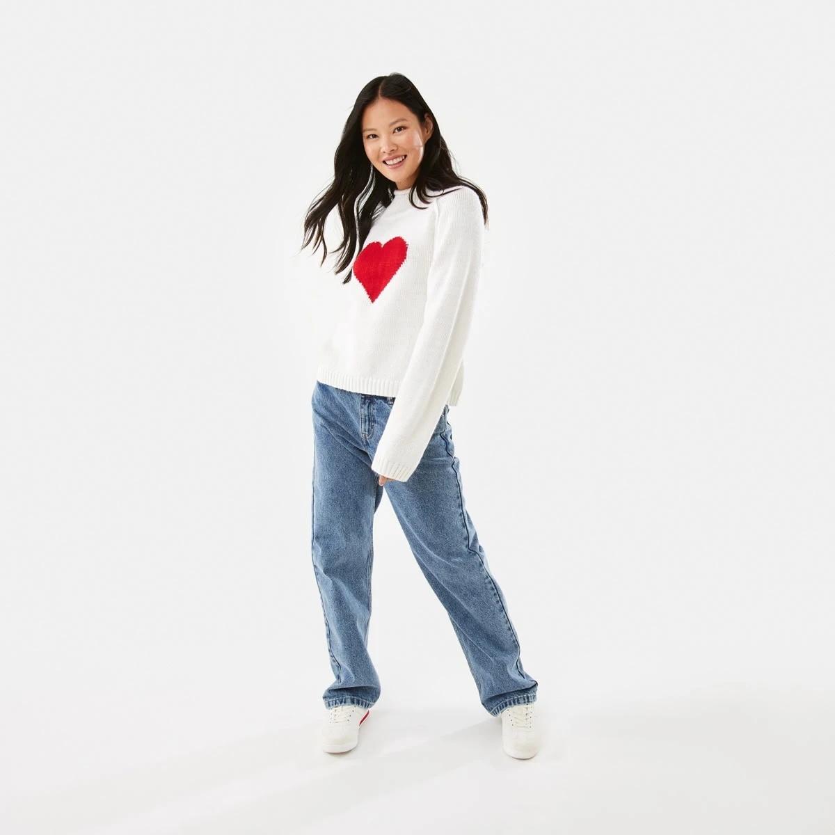 2 Jacquard Jumper Heart, 2 of 10