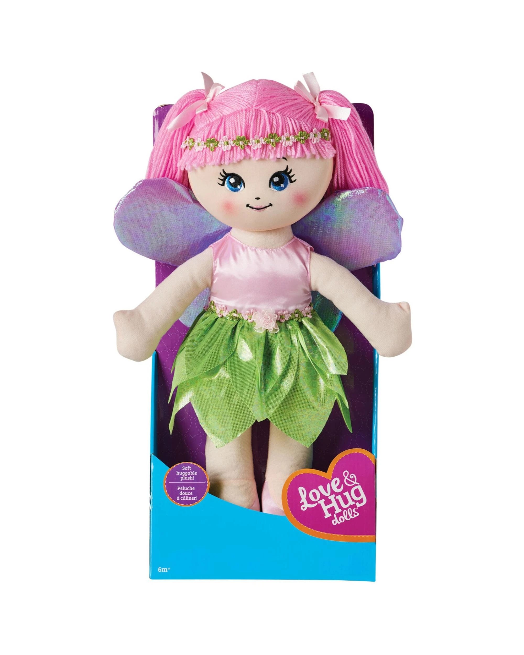 3 Love and Hug Dolls Butterfly Pixie 43cm Plush Doll, 3 of 4