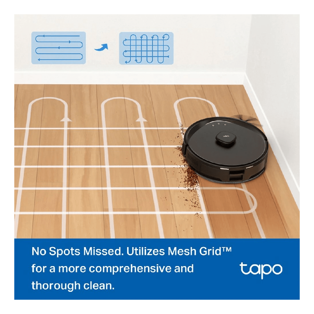 7 Tapo RV30 Max Plus Hyper Suction Robot Vacuum and Mop, 7 of 10