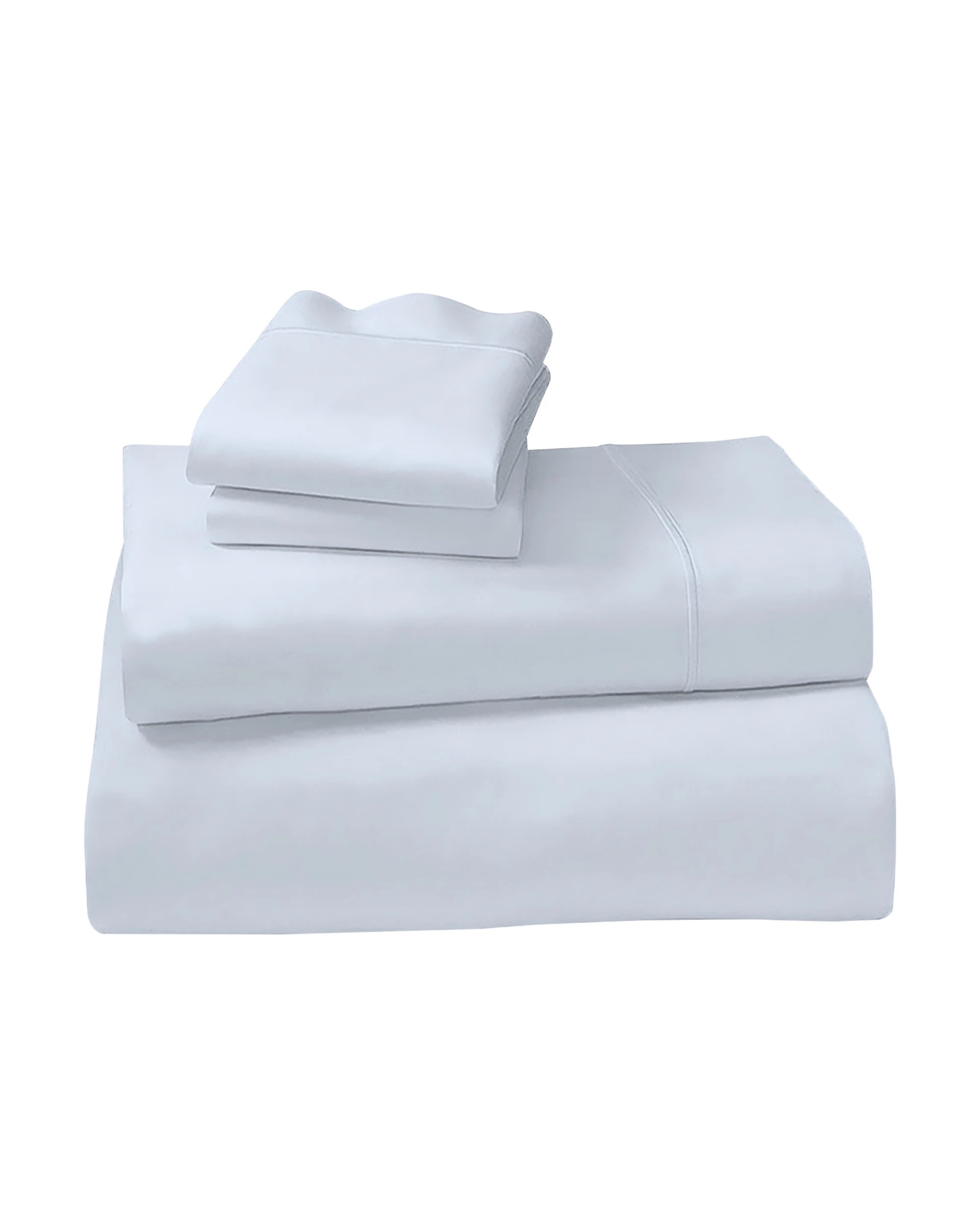 1 Laura Hill 1000 Thread Count Cotton Double Bed Sheet Set 4 Piece Soft Feel Microfibre Blend, 1 of 9