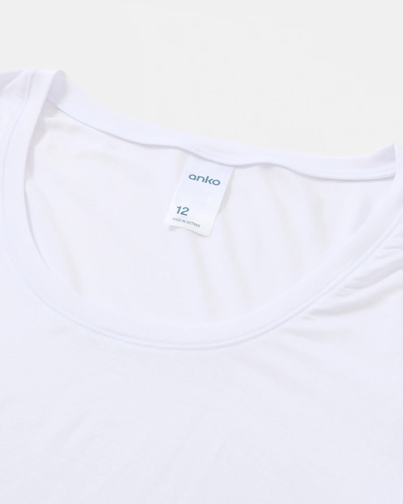9 Bamboo Long Sleeve Top White, 9 of 10