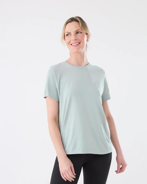 Active Womens Seamfree Crew Neck T-shirt