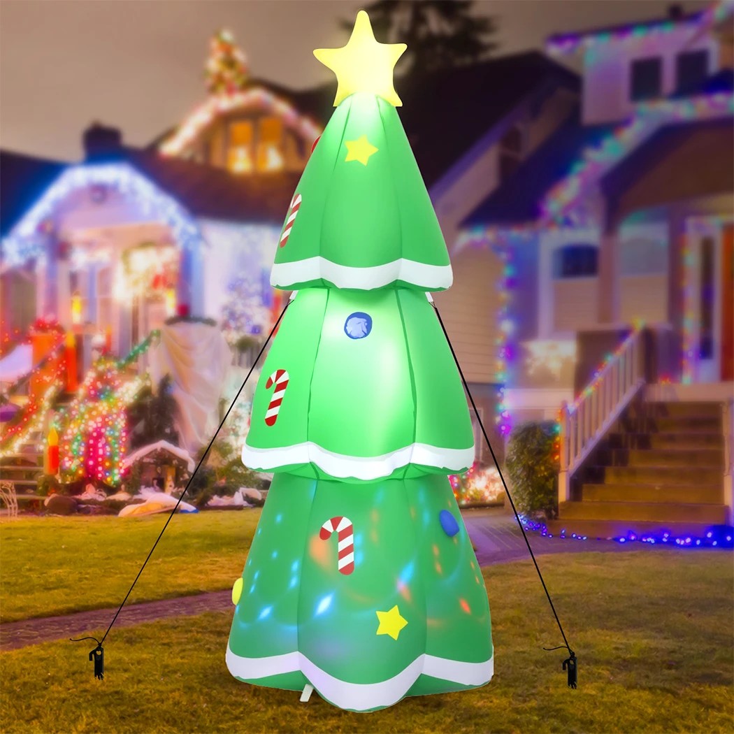 7 Santaco 1.5m Xmas Inflatable Decor Christmas Tree, 7 of 7
