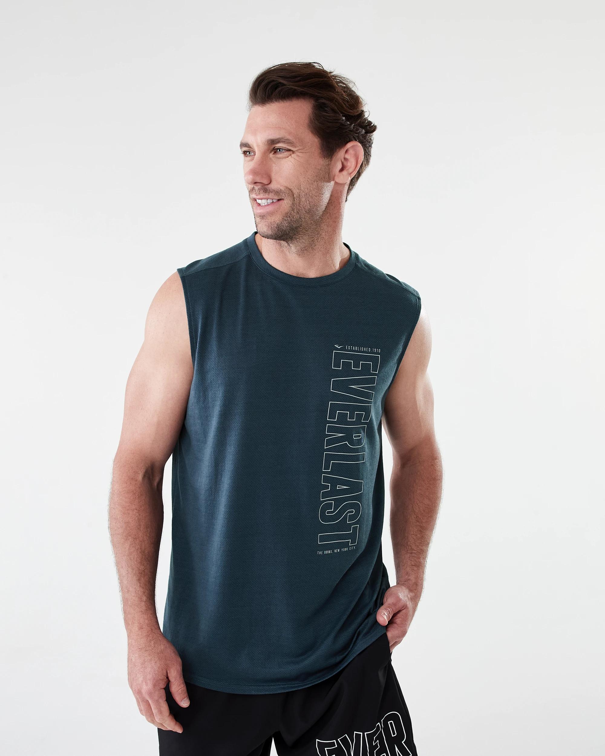 1 Everlast Mens Neo Mesh Muscle Navy Steel, 1 of 6