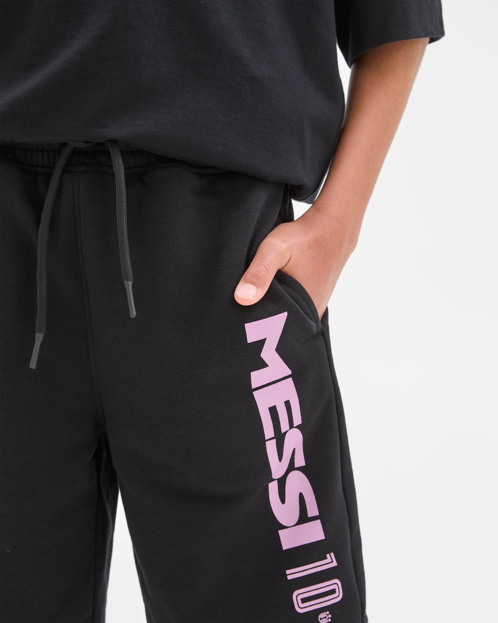 4 Messi Australian Cotton Blend Shorts BLACK, 4 of 7
