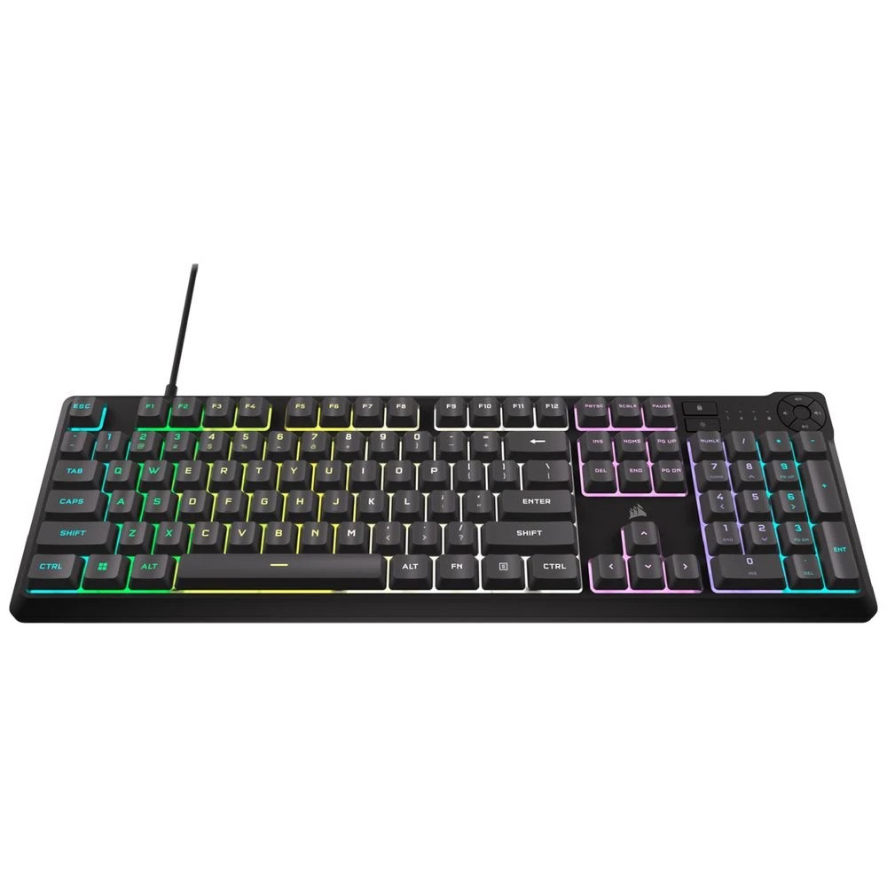 2 Corsair K55 CORE RGB Gaming Keyboard Grey, 2 of 9