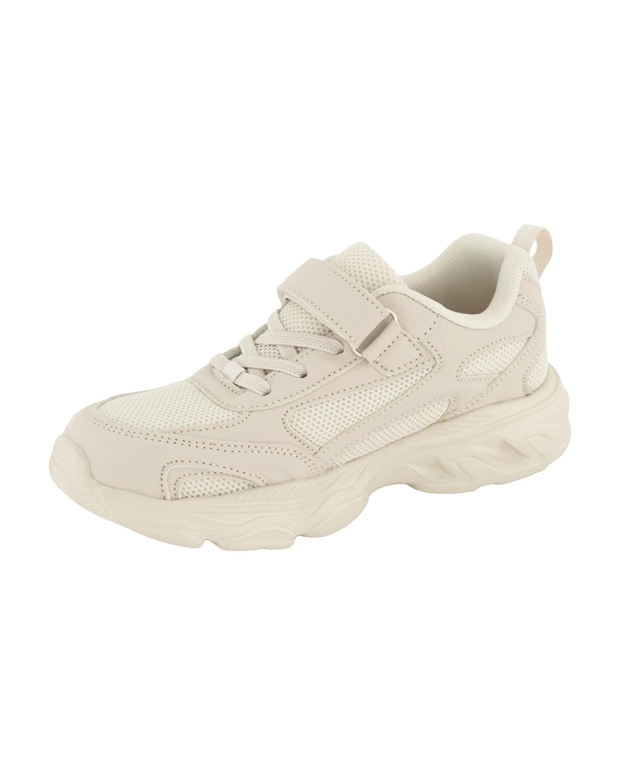 3 Senior Mesh Sneakers Cream, 3 of 5