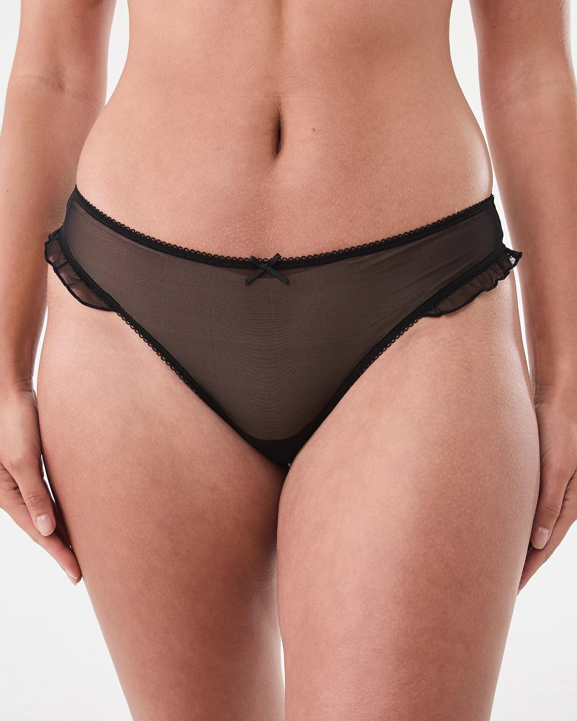 6 3 Pack Mesh G-String Briefs Leopard, 6 of 10