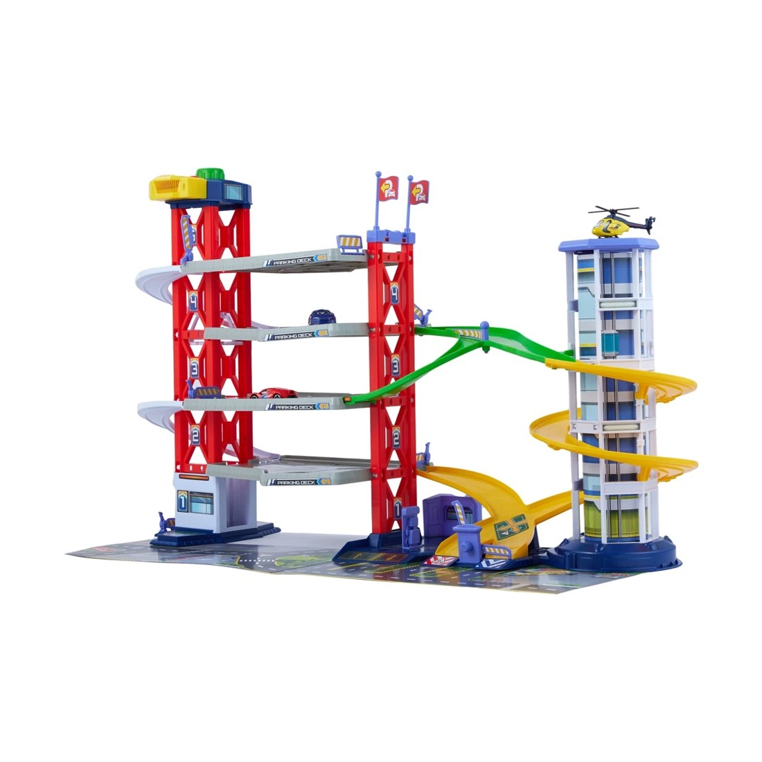 1 Lights and Sounds Parking Garage Play Set, 1 of 10