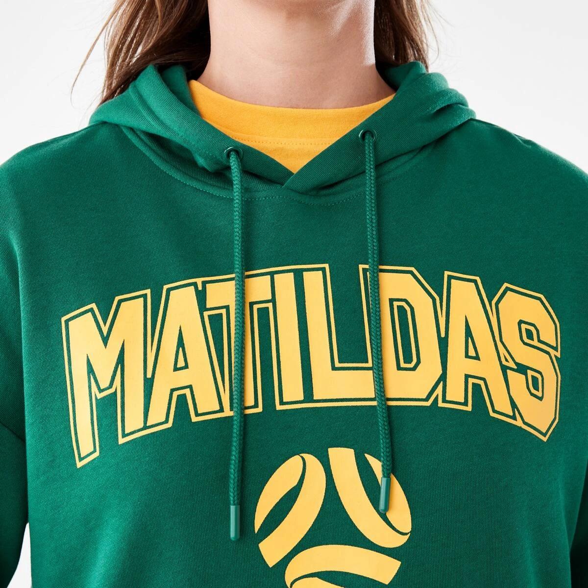5 Official Matildas Adult Hoodie Green, 5 of 5