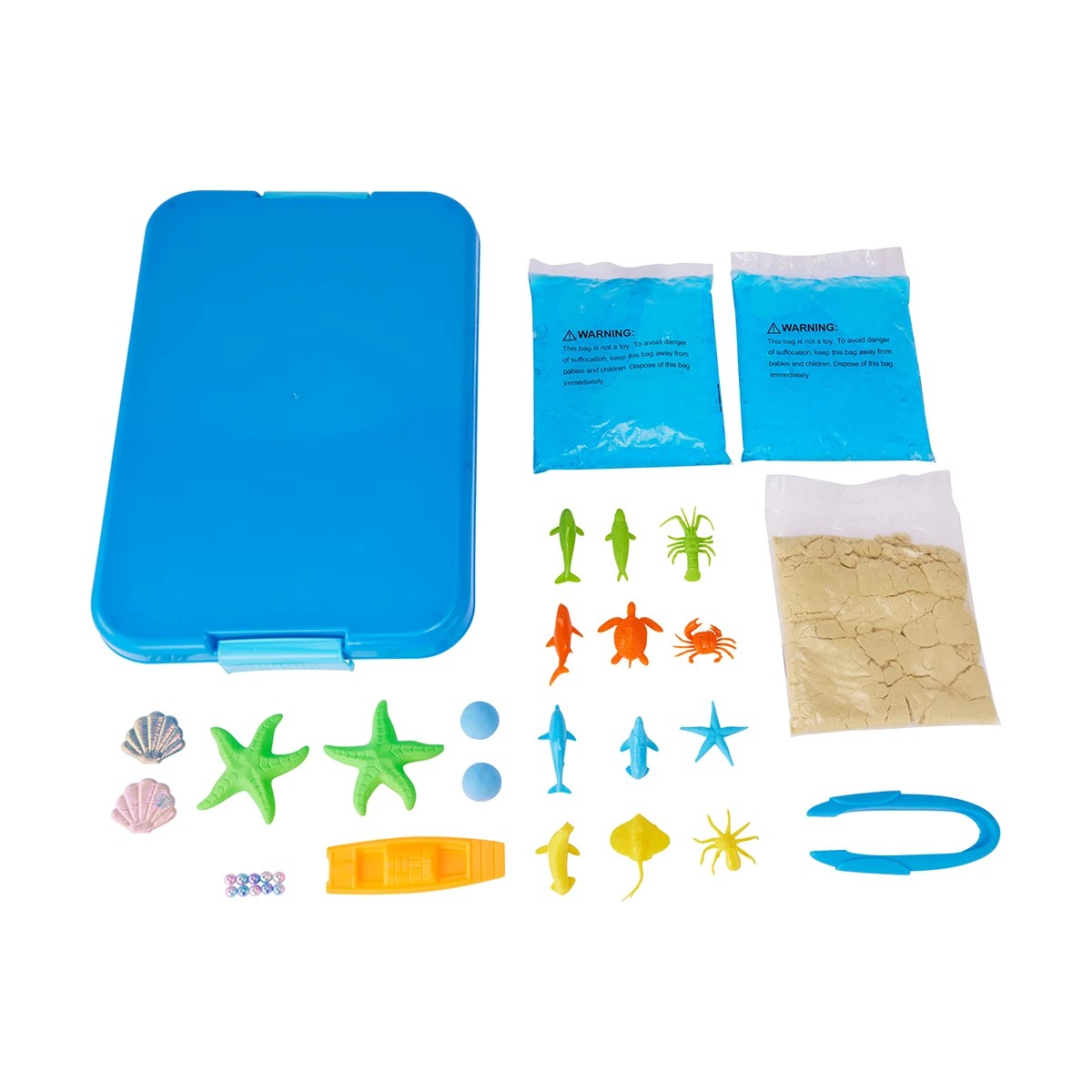 4 Under the Sea Sensory Bin Set - Assorted, 4 of 10