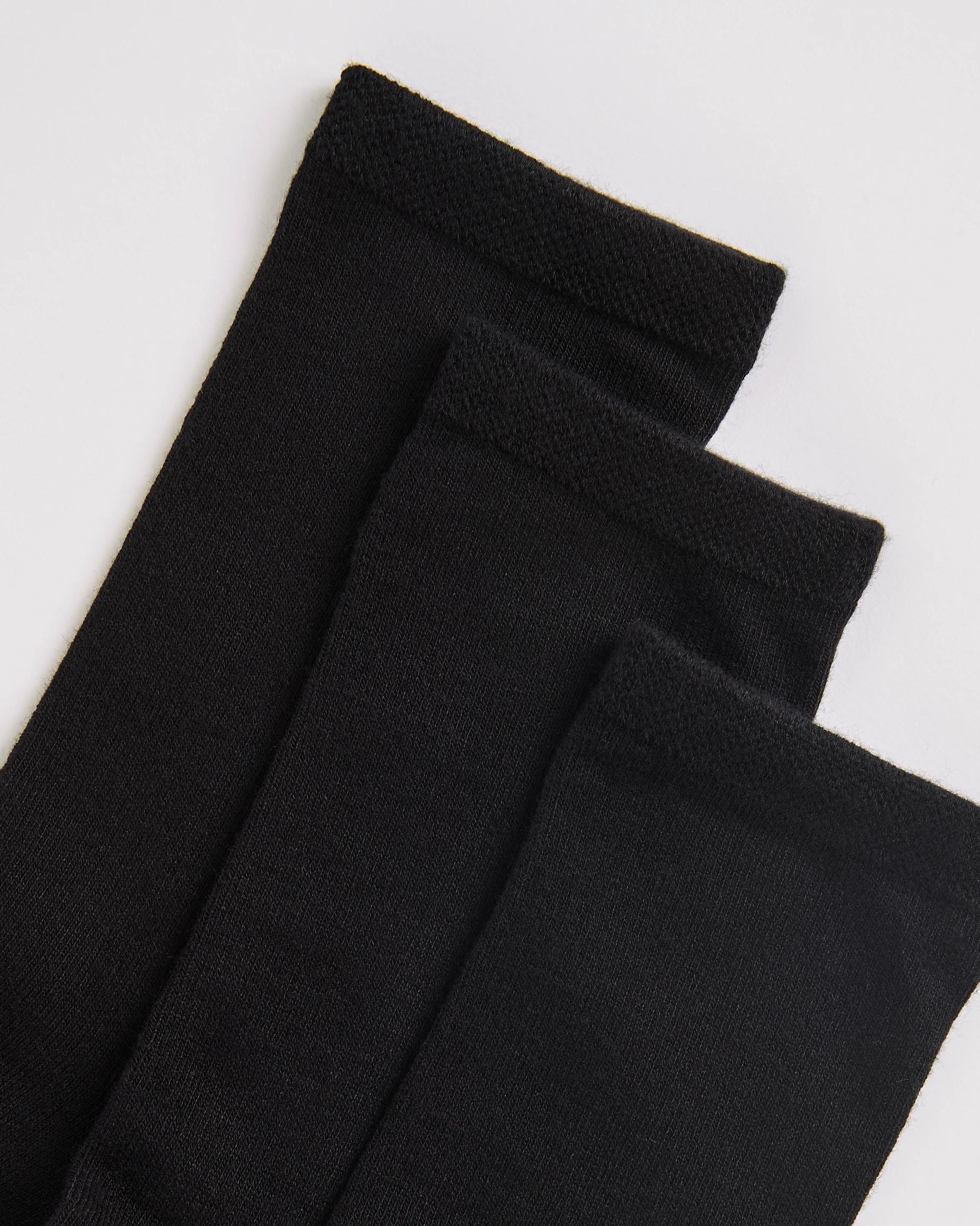 5 Target Woman 3 Pack Bamboo Crew Socks BLACK, 5 of 6