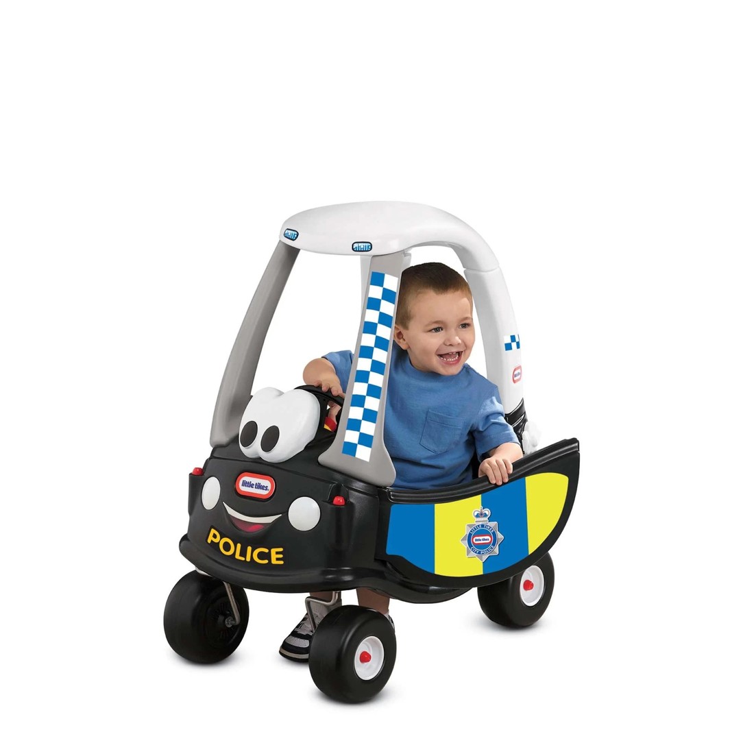 2 Little Tikes® Cozy Coupe Police Car - Black, 2 of 5