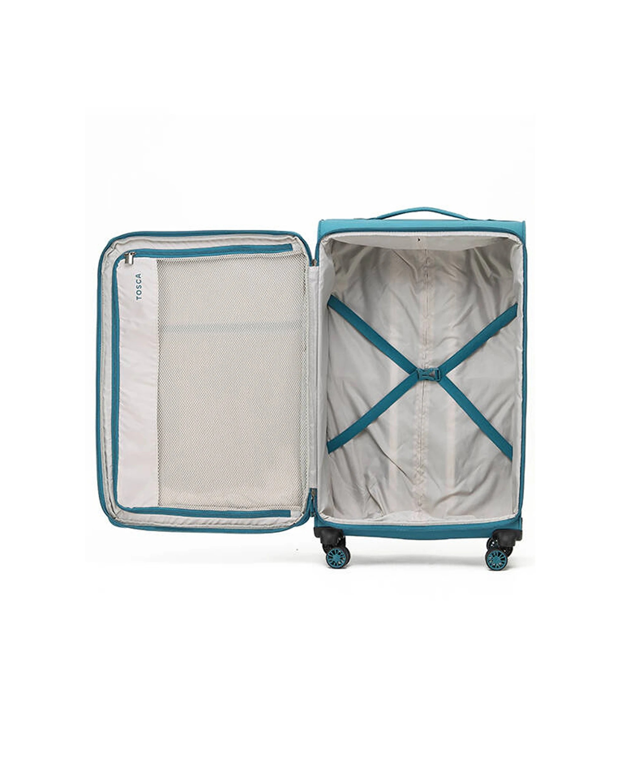 4 Tosca So-Lite 120L Suitcase Luggage Trolley - Blue, 4 of 5