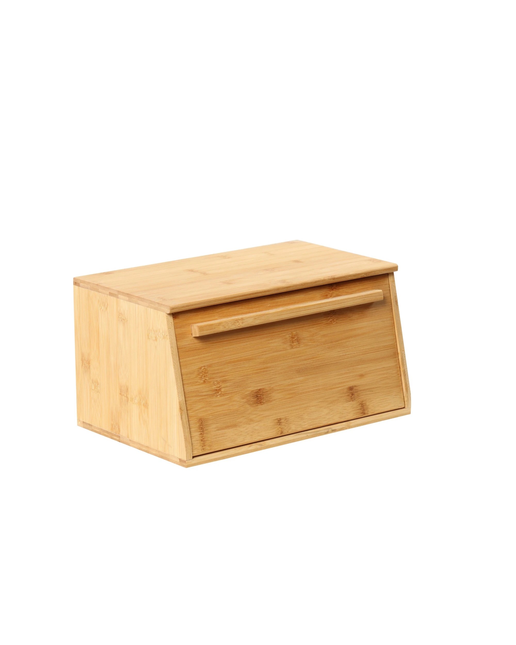3 Sherwood Home Bamboo Bread Box With Lid 24x38x20cm - Natural, 3 of 6