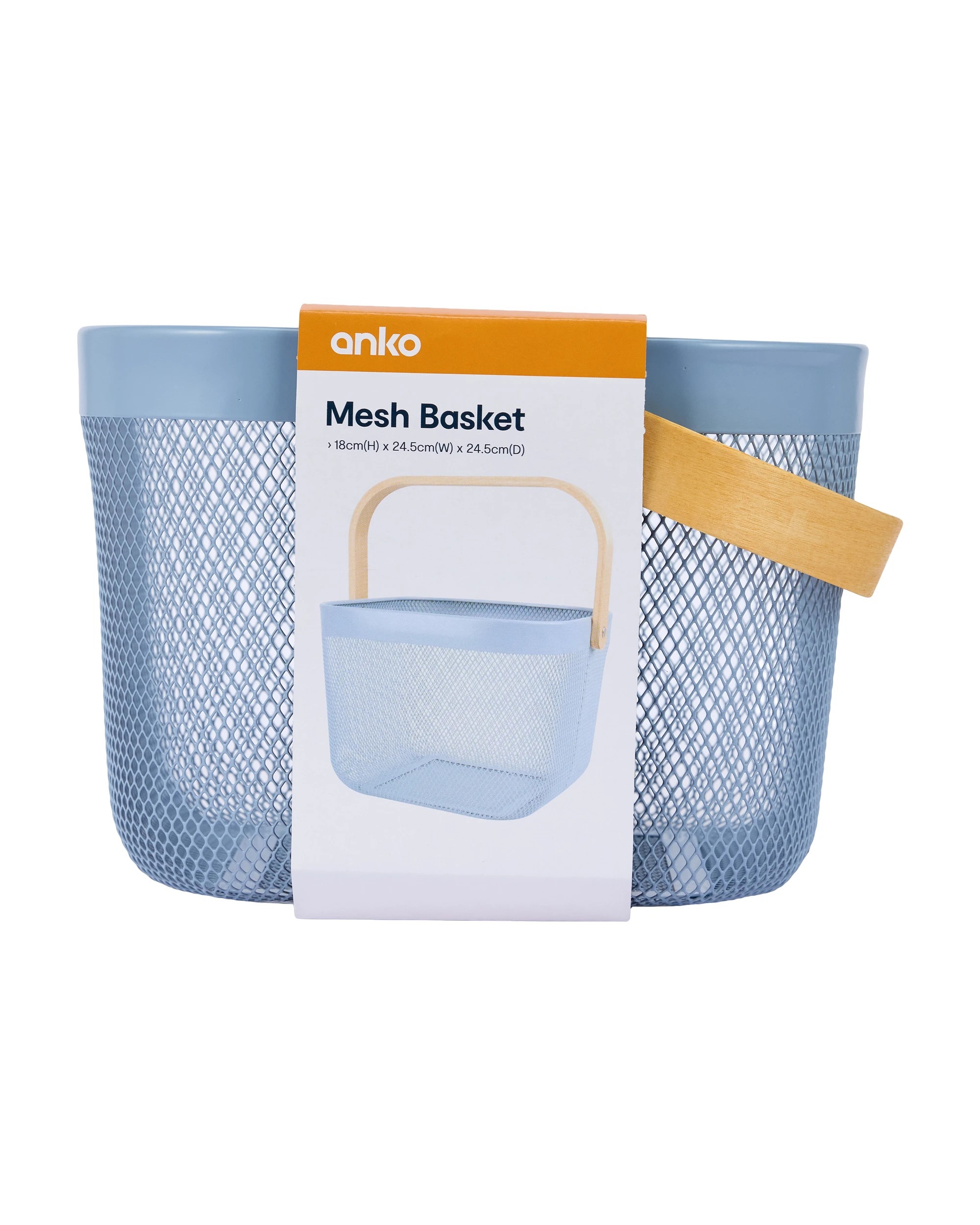 5 Mesh Basket - Blue, 5 of 5