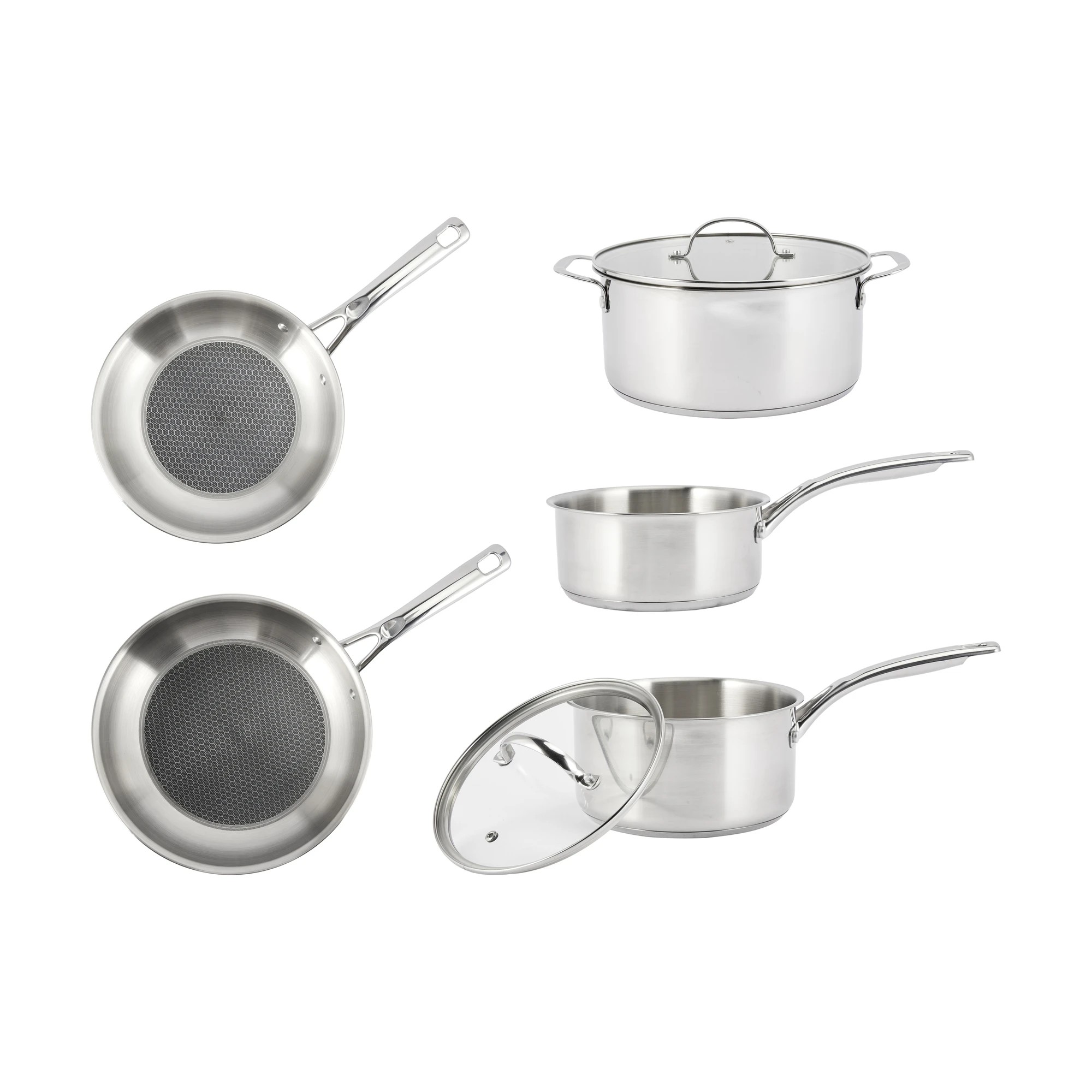 1 5 Piece Stainless Steel Cookware Set, 1 of 10