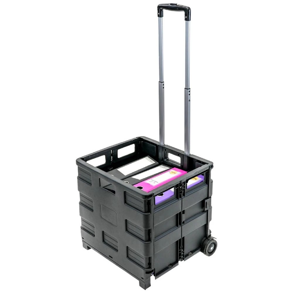 1 Pack & Roll 35kg Trolley Cart Black, 1 of 10