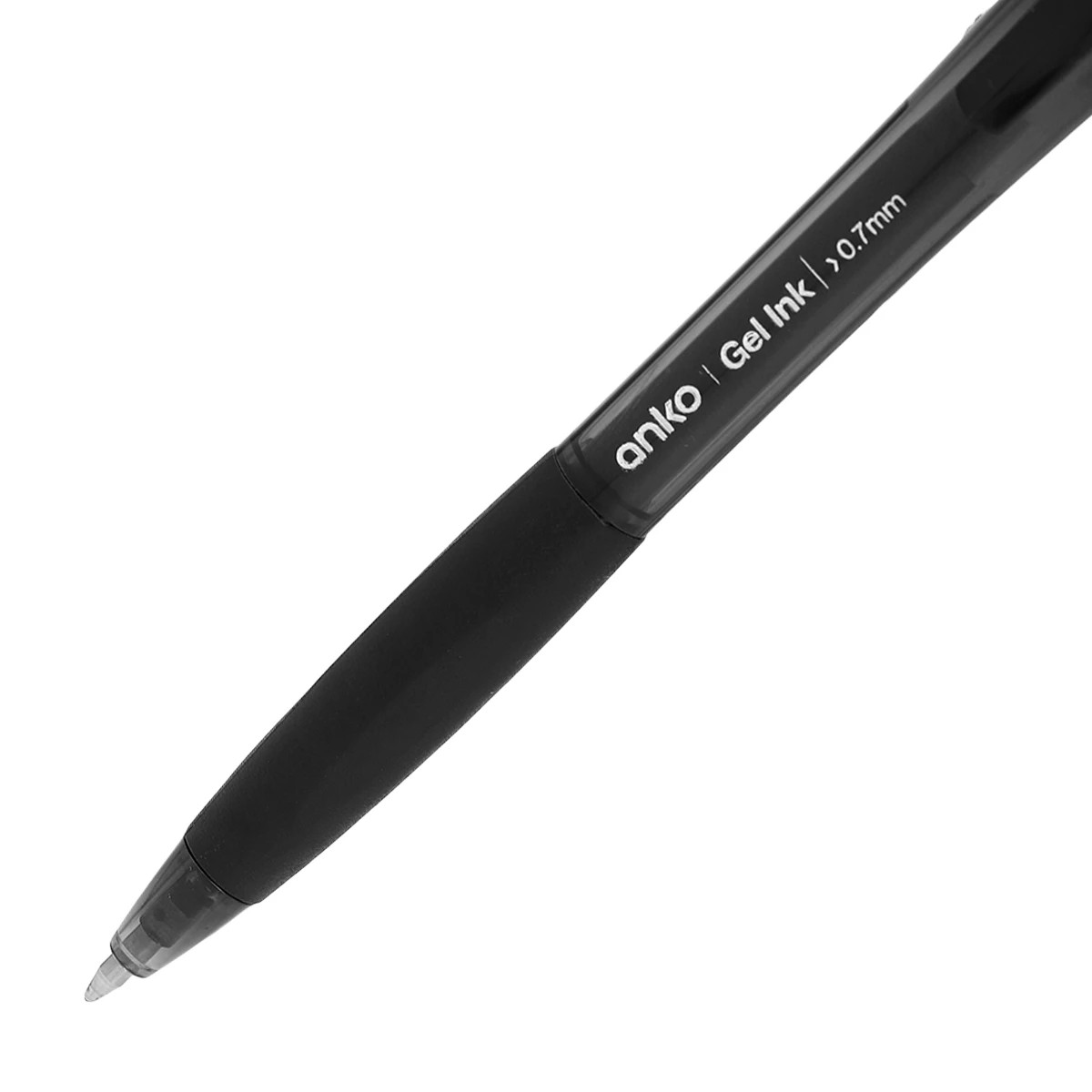 4 6 Pack Retractable Gel Pens - Black, 4 of 4