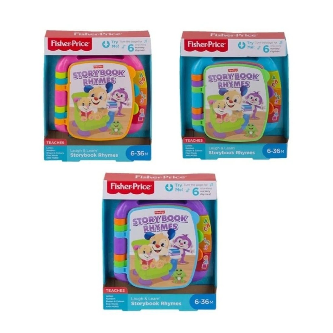1 Fisher-Price Laugh & Learn Storybook Rhymes - Assorted, 1 of 4