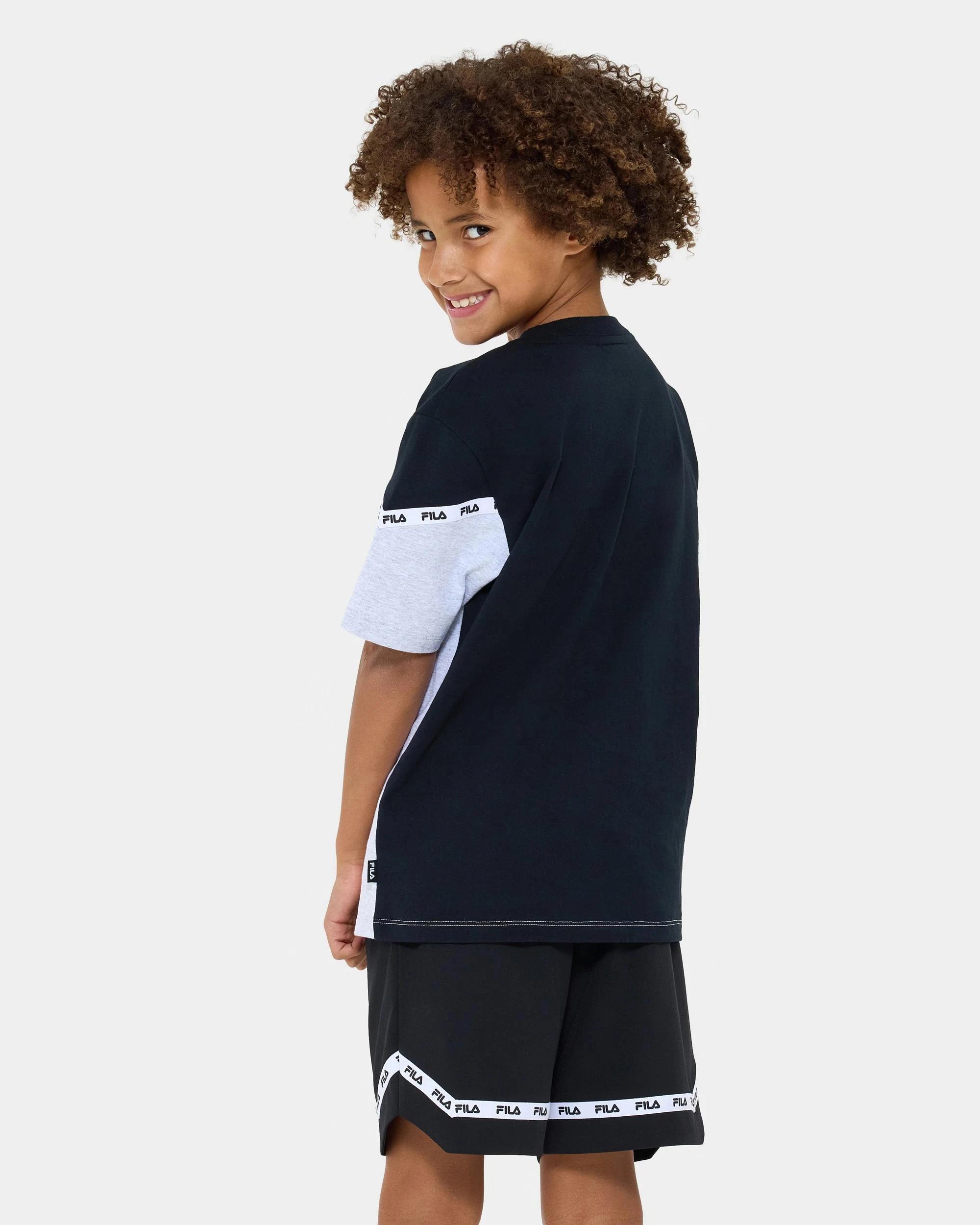 3 Adam Short Sleeve T-Shirt - Fila GREY, 3 of 7