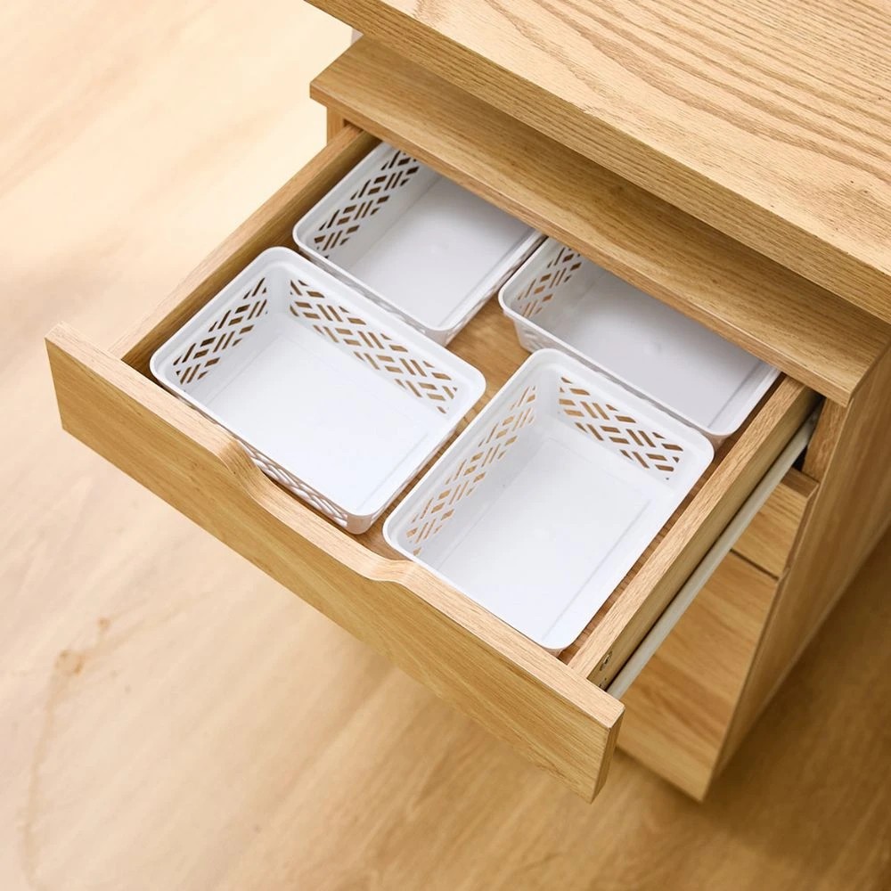 5 Keji Small Storage Tray 800mL 4 Pack White, 5 of 8