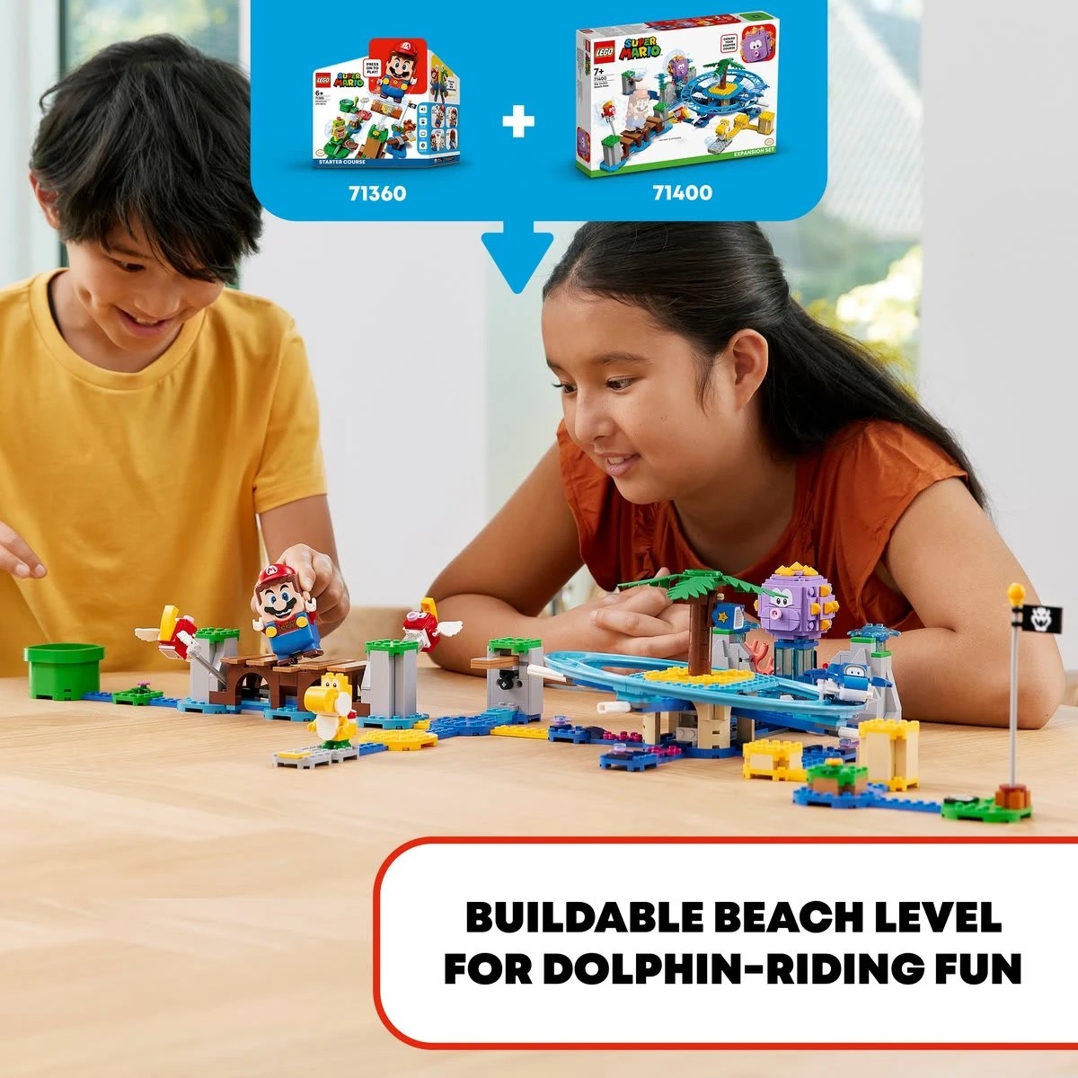 7 LEGO Super Mario Big Urchin Beach Ride Expansion Set 71400, 7 of 8