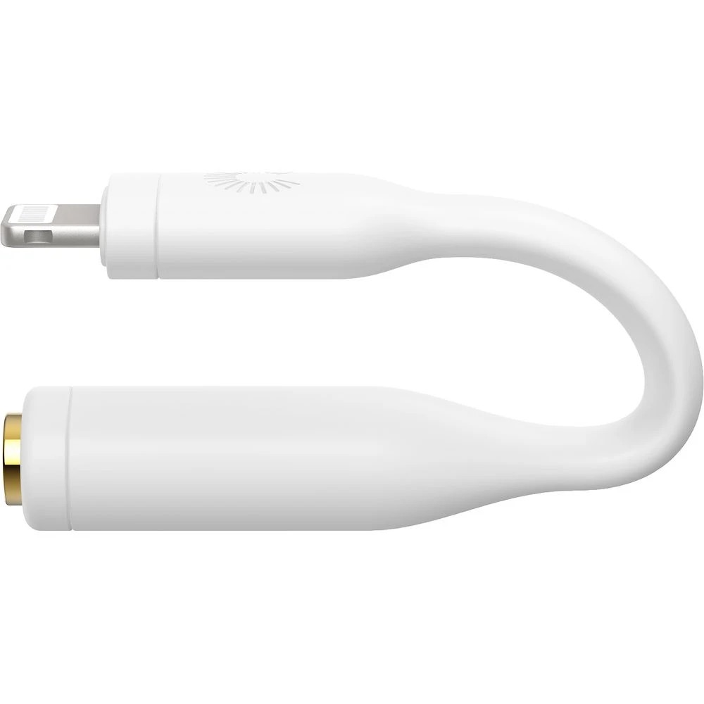 2 Comsol Silicone Lightning to 3.5mm Audio Adapter 10cm, 2 of 6