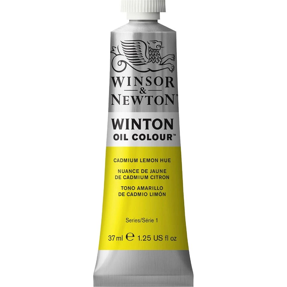 1 Winsor & Newton Winton Oil Colour 37mL Cadmium Lemon Hue, 1 of 1