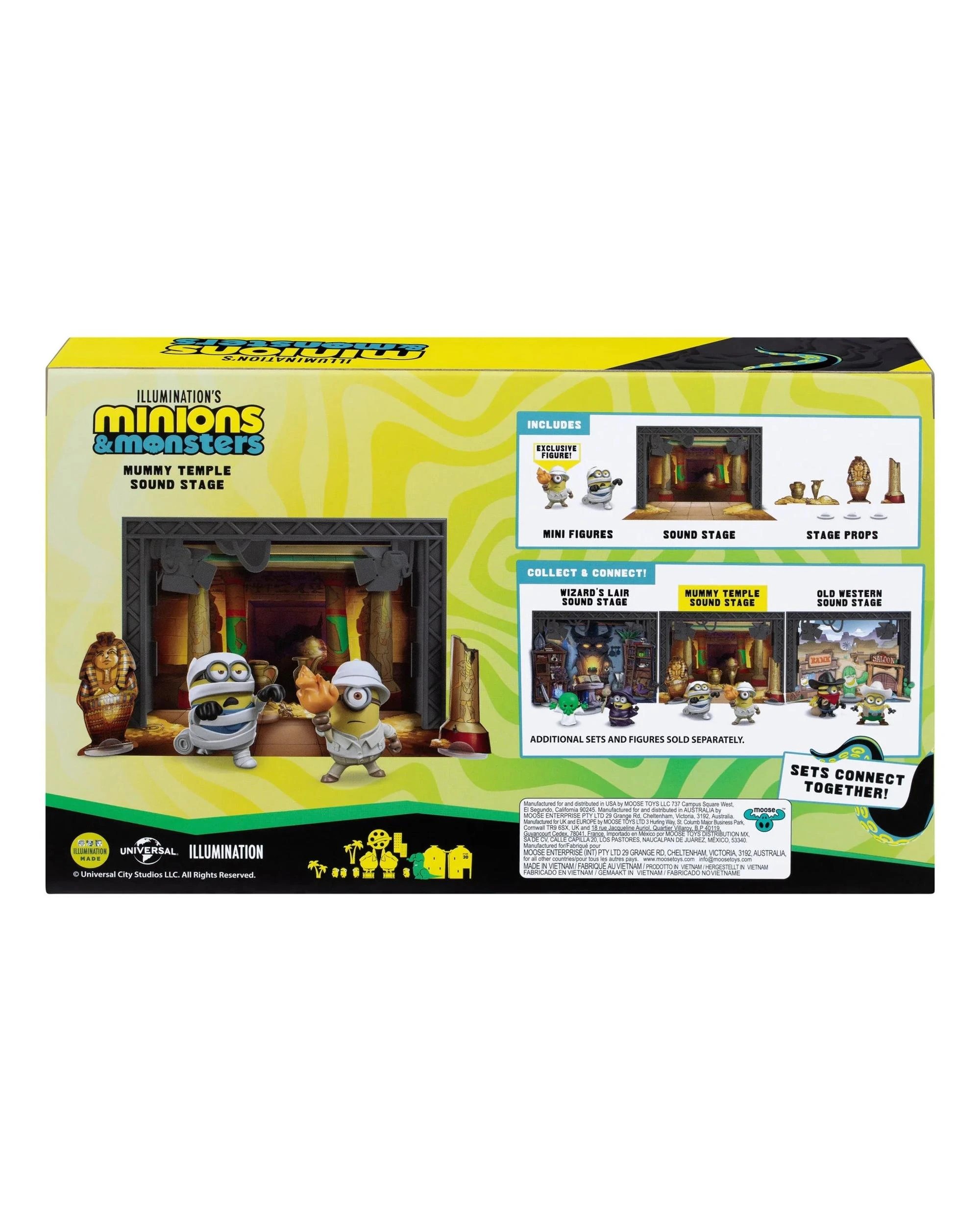 4 Minions and Monsters Mummy Temple Sound Stage Mini Figure 2 Pack, 4 of 4