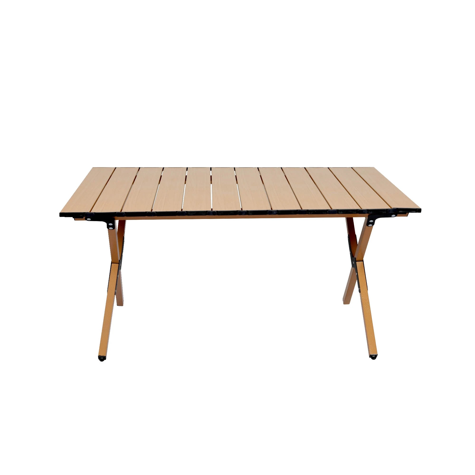 2 Levede Folding Camping Table Portable Picnic Outdoor Egg Roll Foldable BBQ Desk, 2 of 8