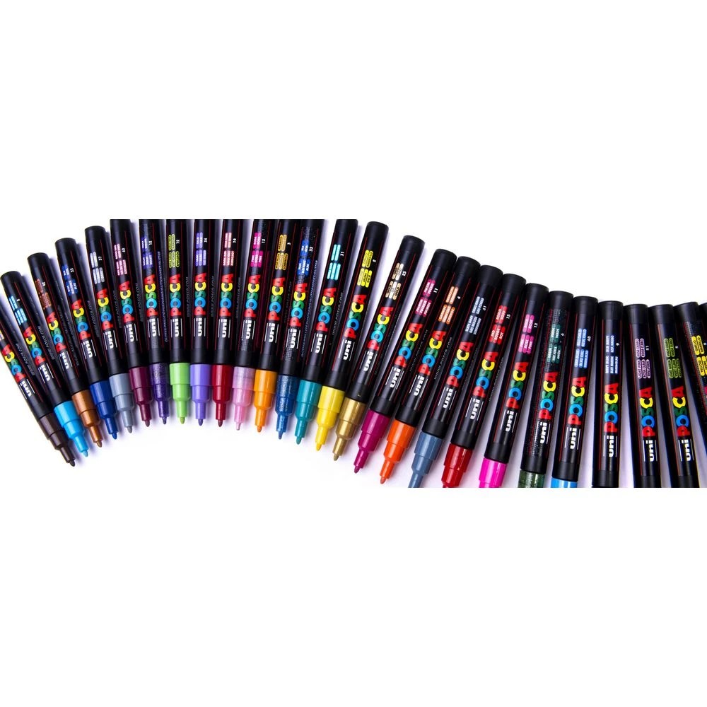6 POSCA PC-3M Paint Markers Assorted 16 Pack, 6 of 10