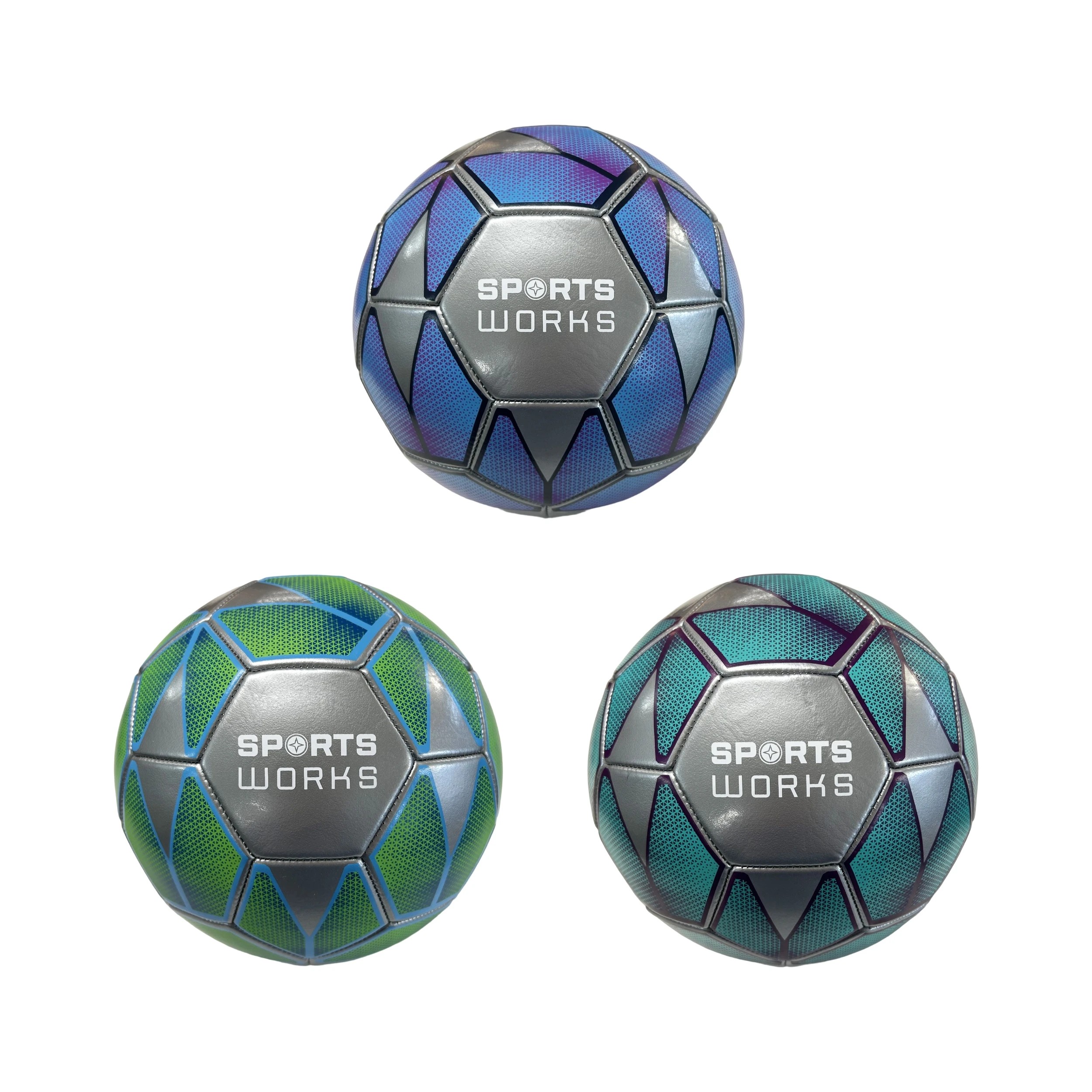 1 Sports Works Soccer Ball - Size 5, Assorted, 1 of 4