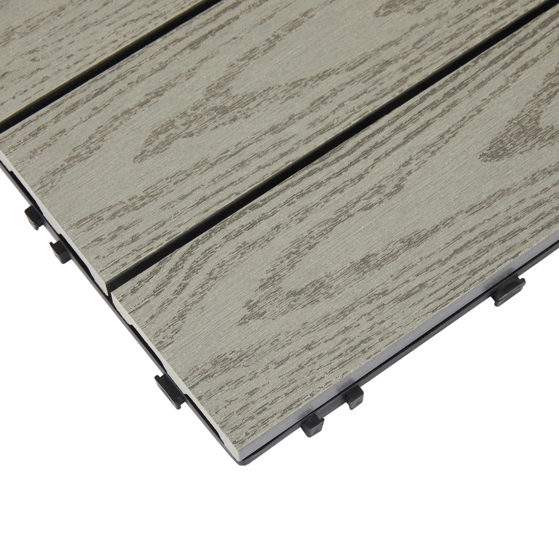 3 4 Pack Wood Look Decking Tiles, 3 of 6
