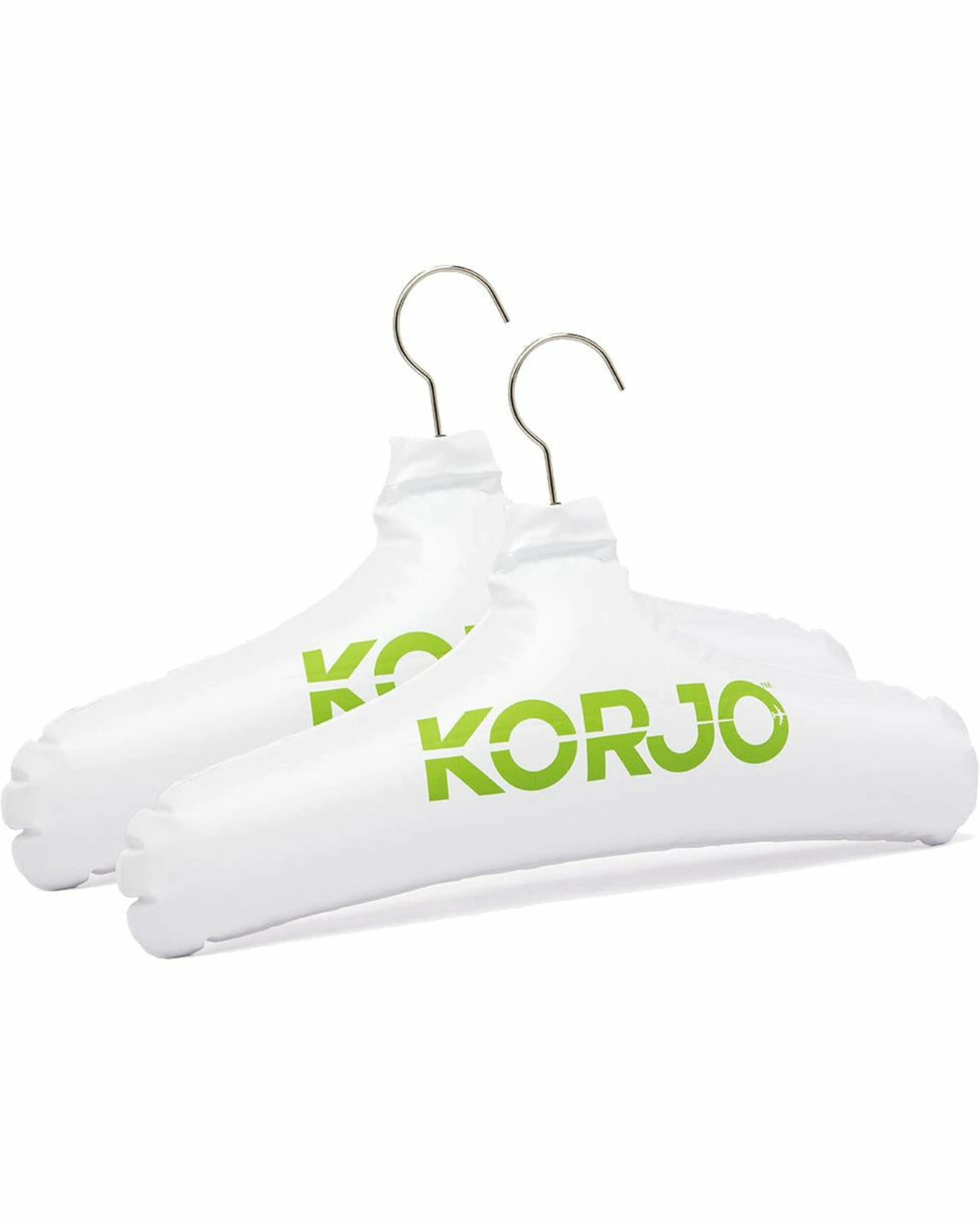 1 Korjo Inflatable Coat Hangers - 2-Pack - White, 1 of 1