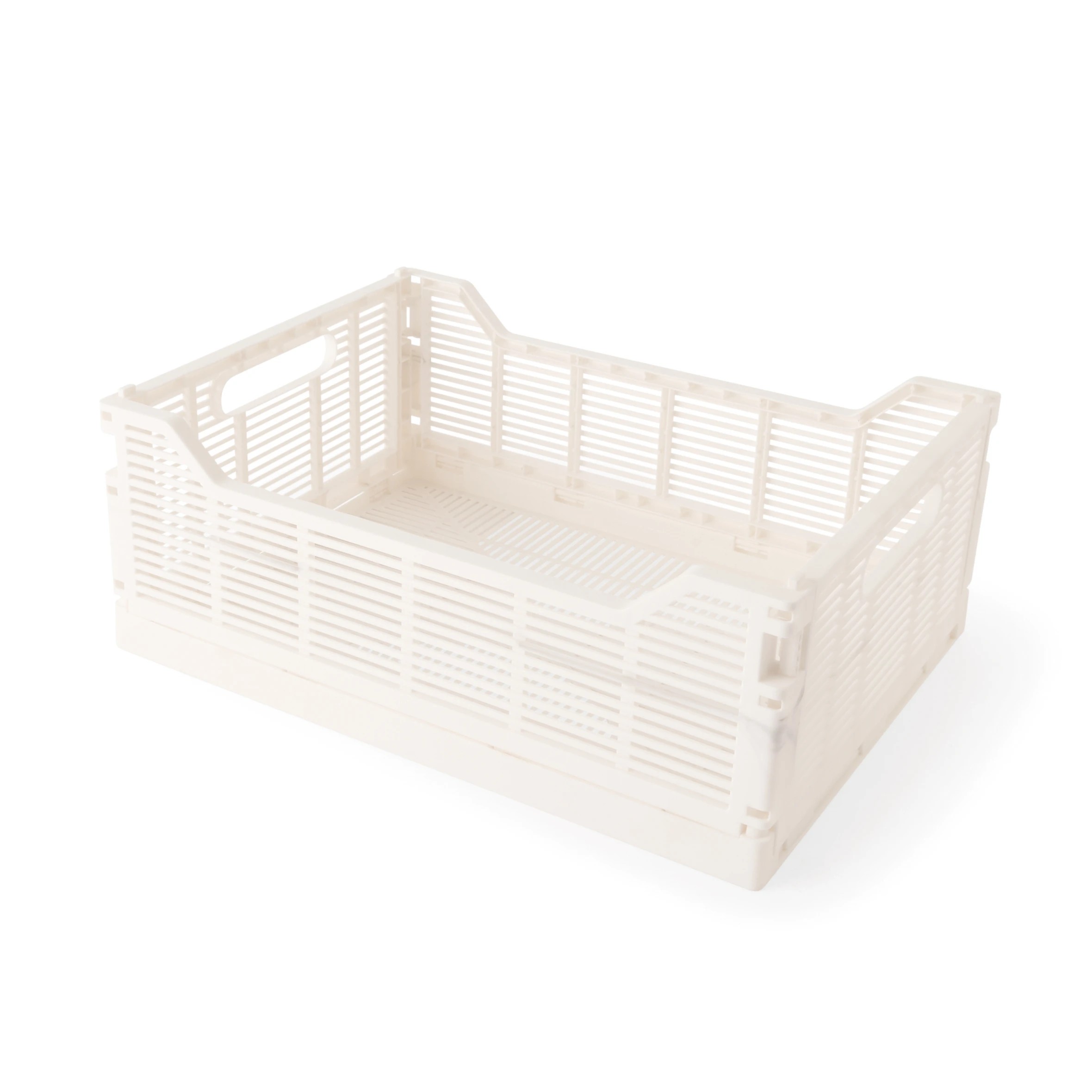 2 13L Linear Collapsible Crate - White, 2 of 6
