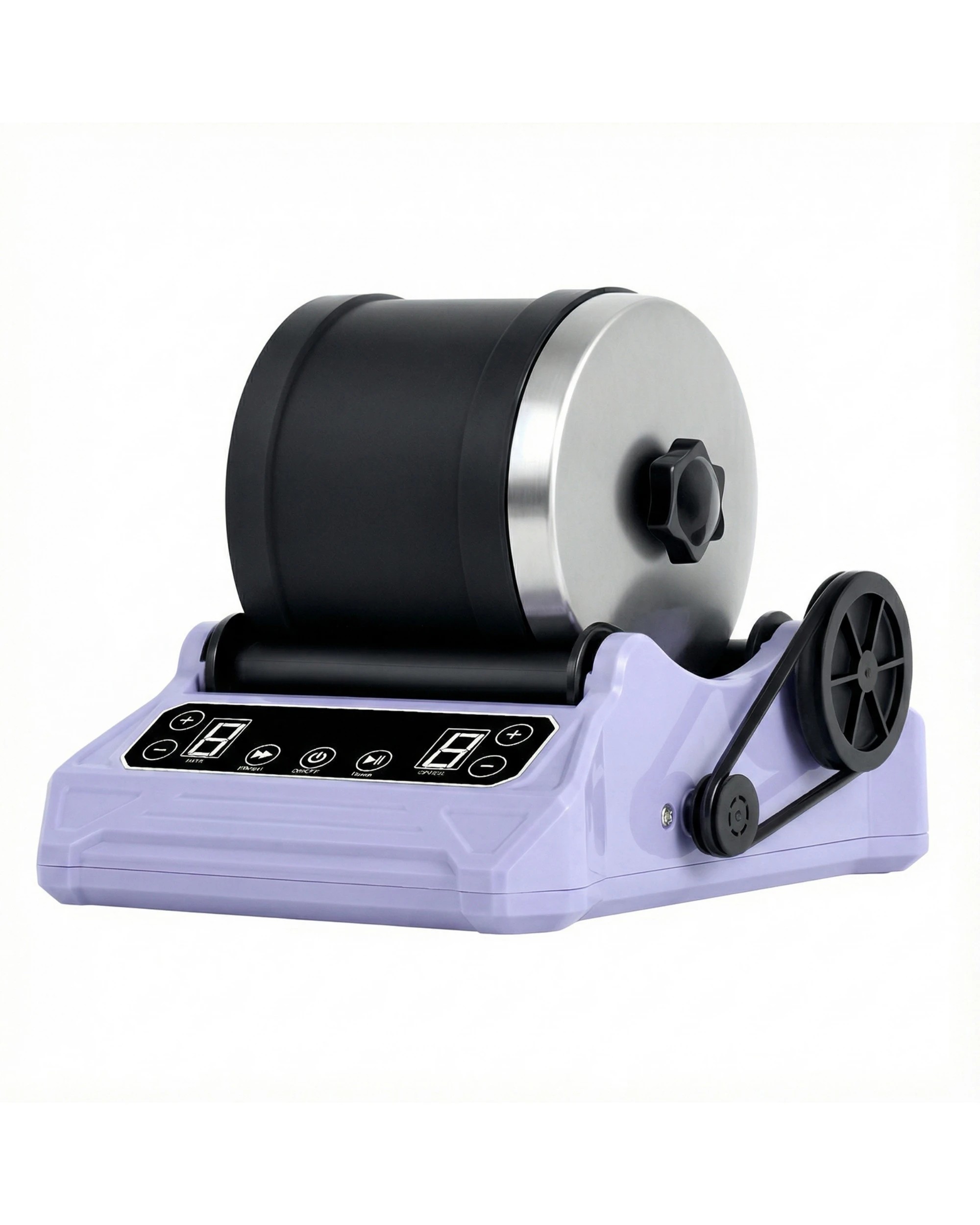 3 Advwin Electric Rock Tumbler for Kids, 9 Speed and 9 Days Model - Purple, 3 of 8