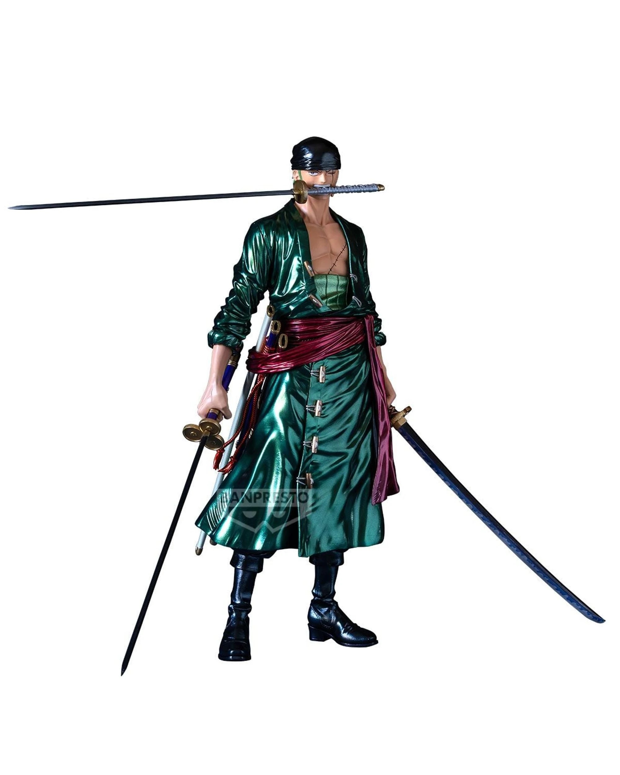 1 Banpresto One Piece Premium Roronoa Zoro - The Metallic -  12 inch Figure, 1 of 1