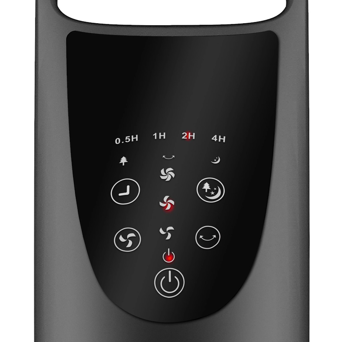 4 Spector Electric Bladeless Tower Fan Oscillating DC Motor 3 Speeds Timer Remote, 4 of 9